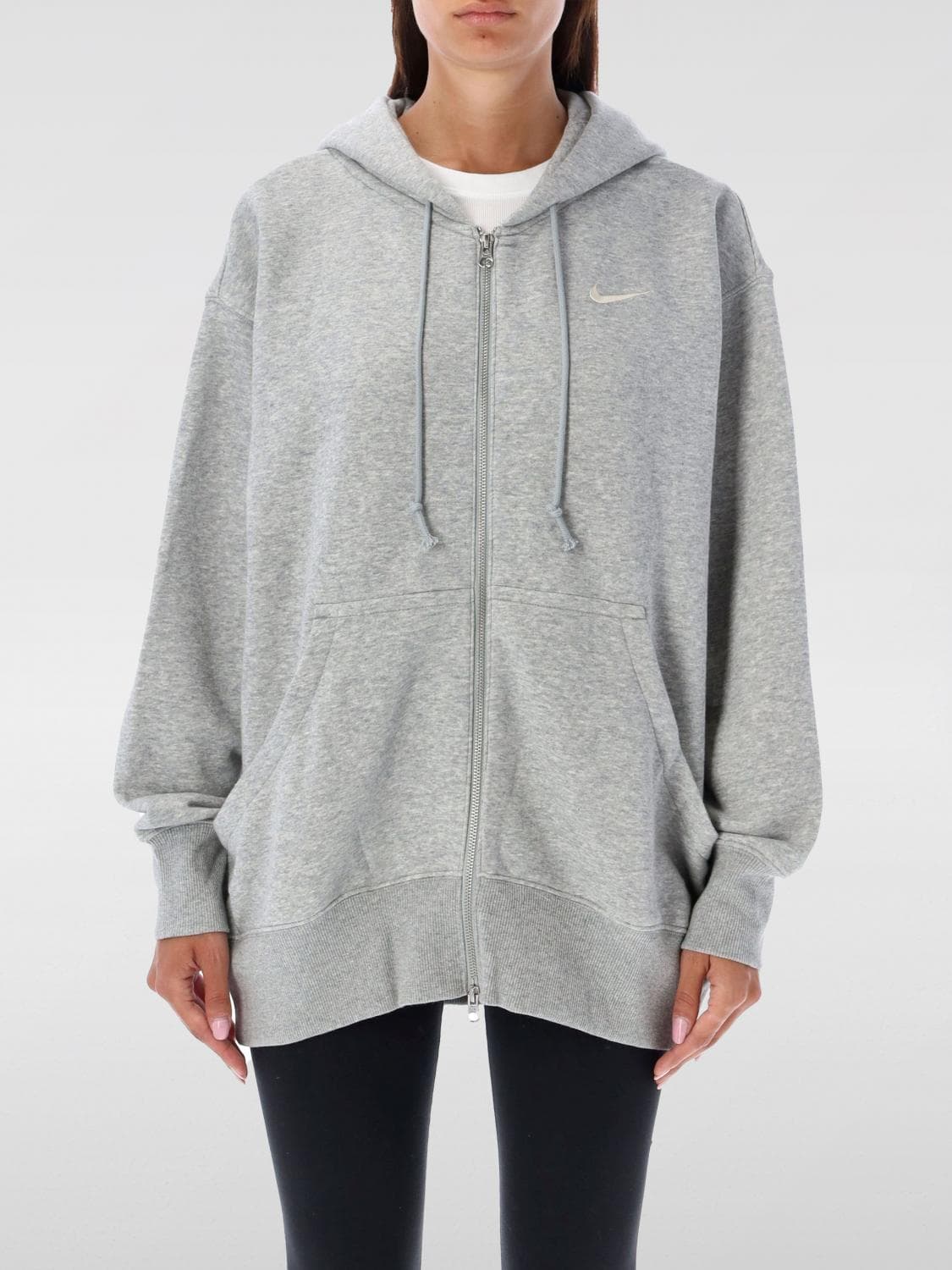 Nike Sweatshirt Woman color Grey