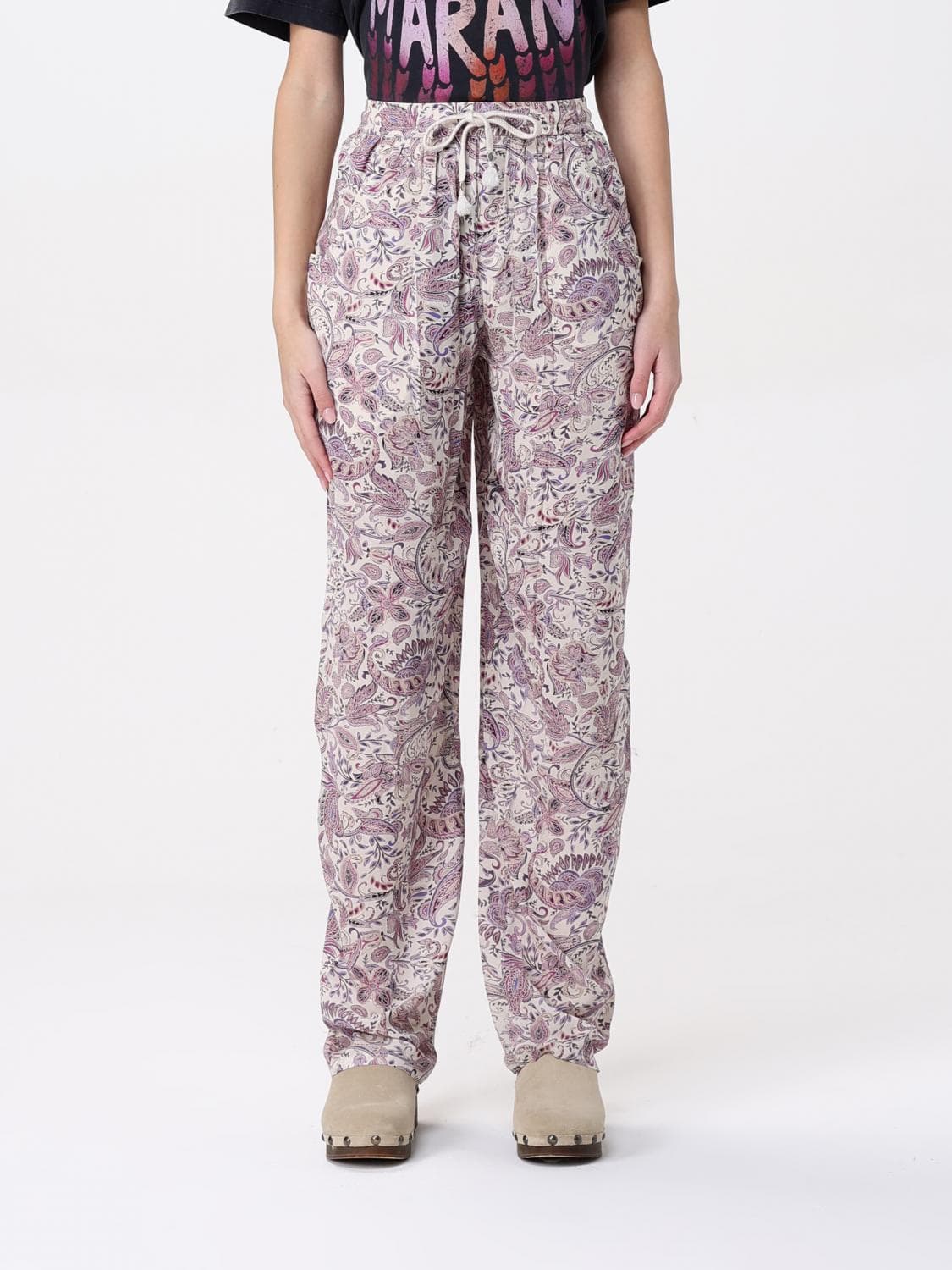 Isabel Marant Etoile Pants Woman color Ecru