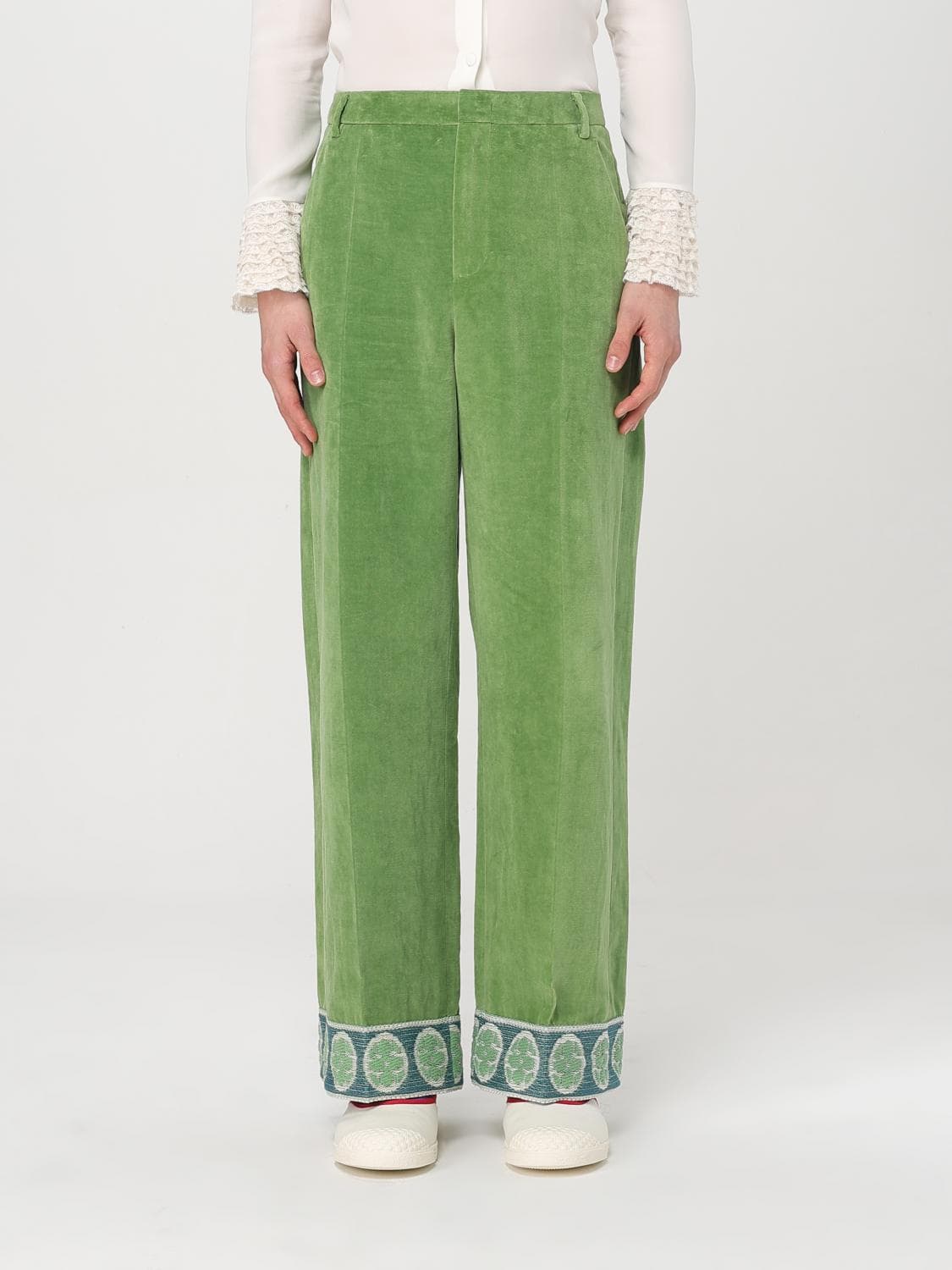 Valentino Pants Men color Green