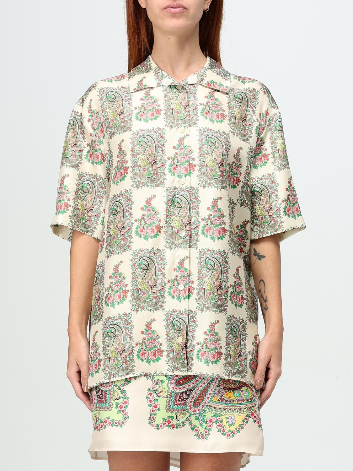 Etro Shirt Woman color White