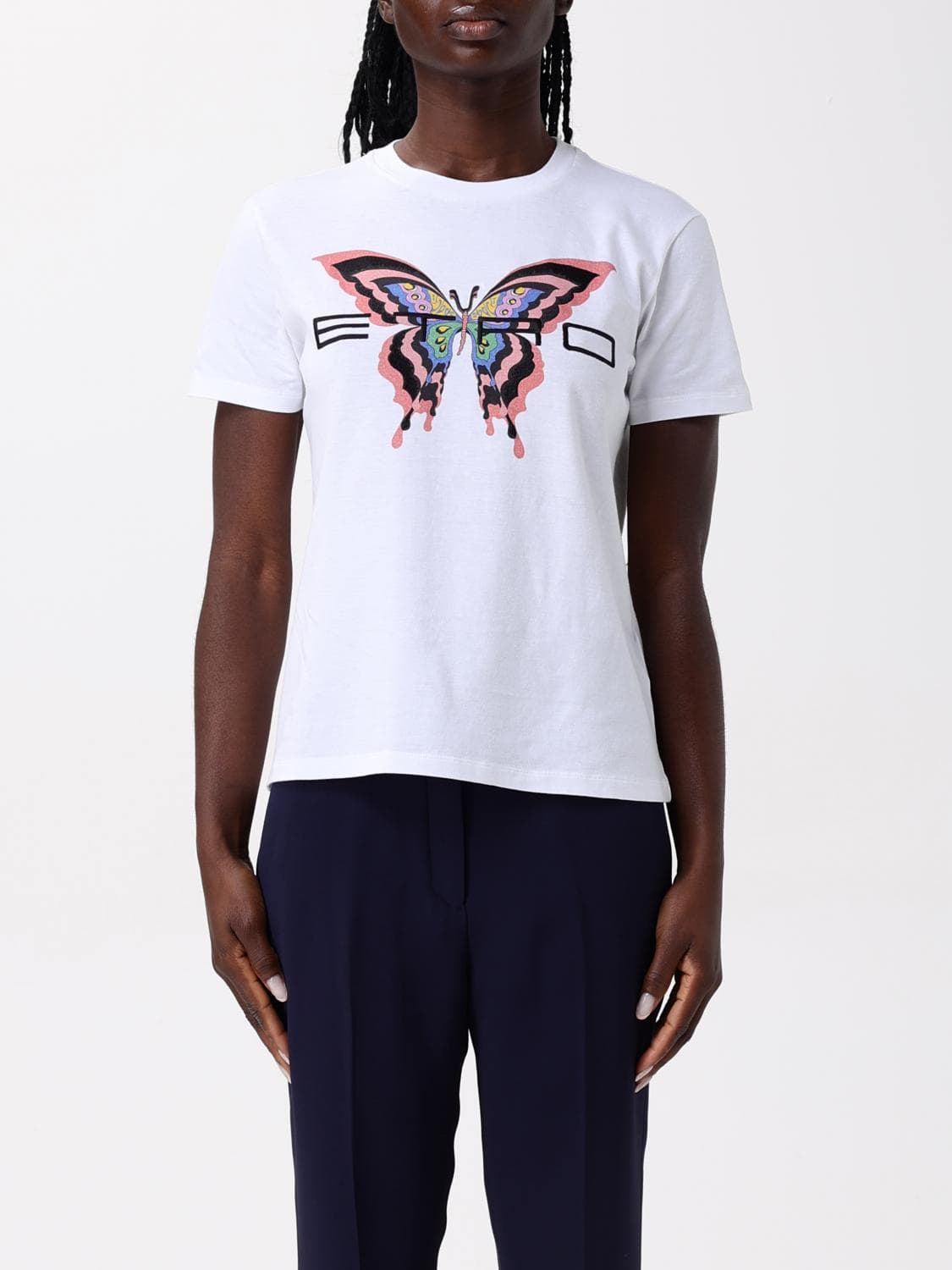 Etro T-Shirt Woman color Multicolor