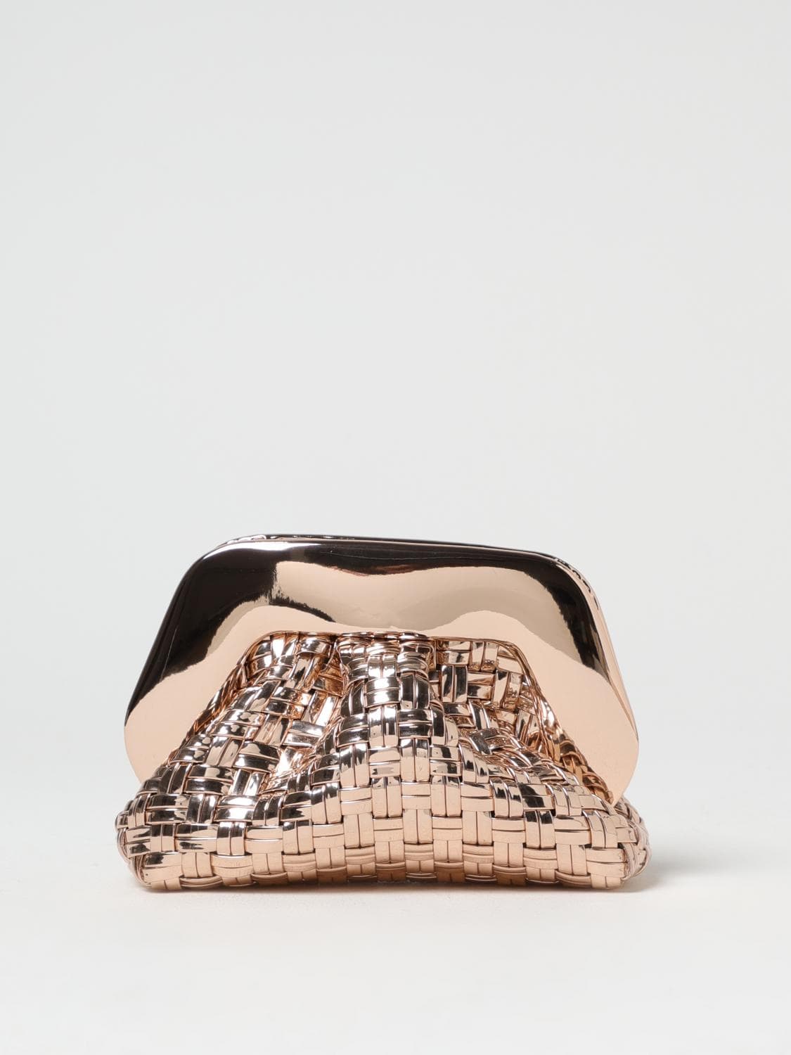 Themoirè Mini Bag Woman color Pink · OS