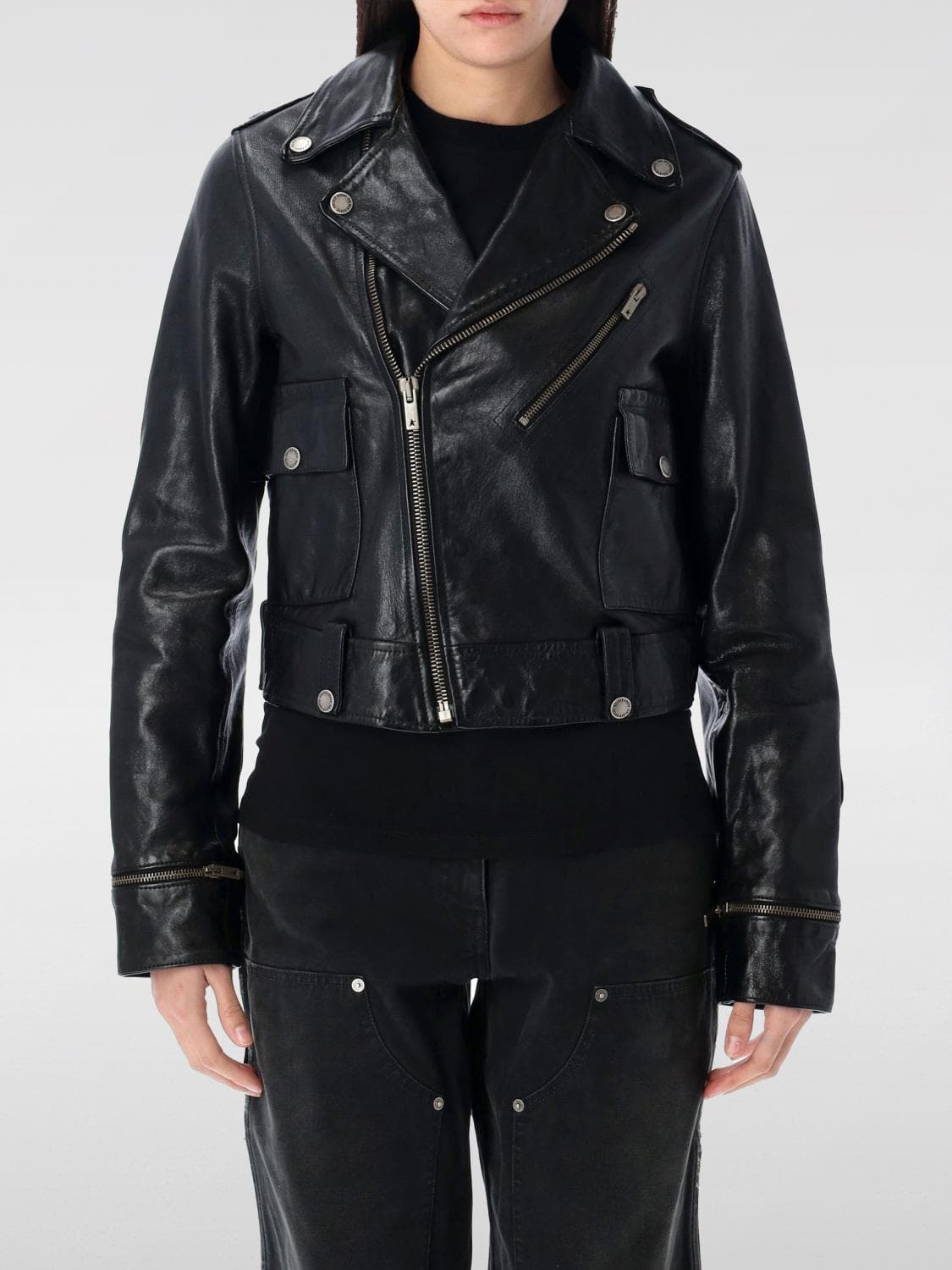 Golden Goose Jacket Woman color Black