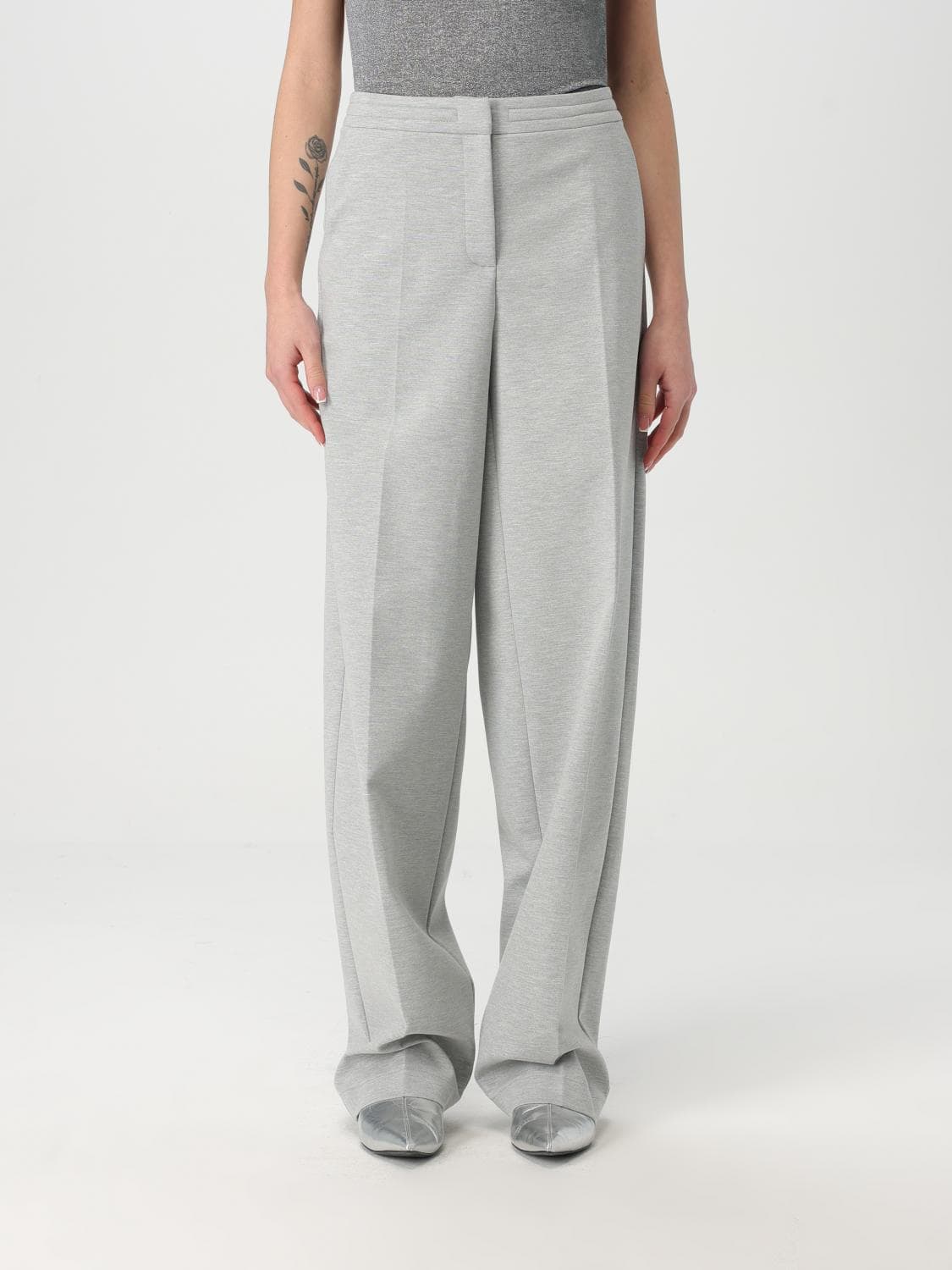 Patrizia Pepe Pants Woman color Grey