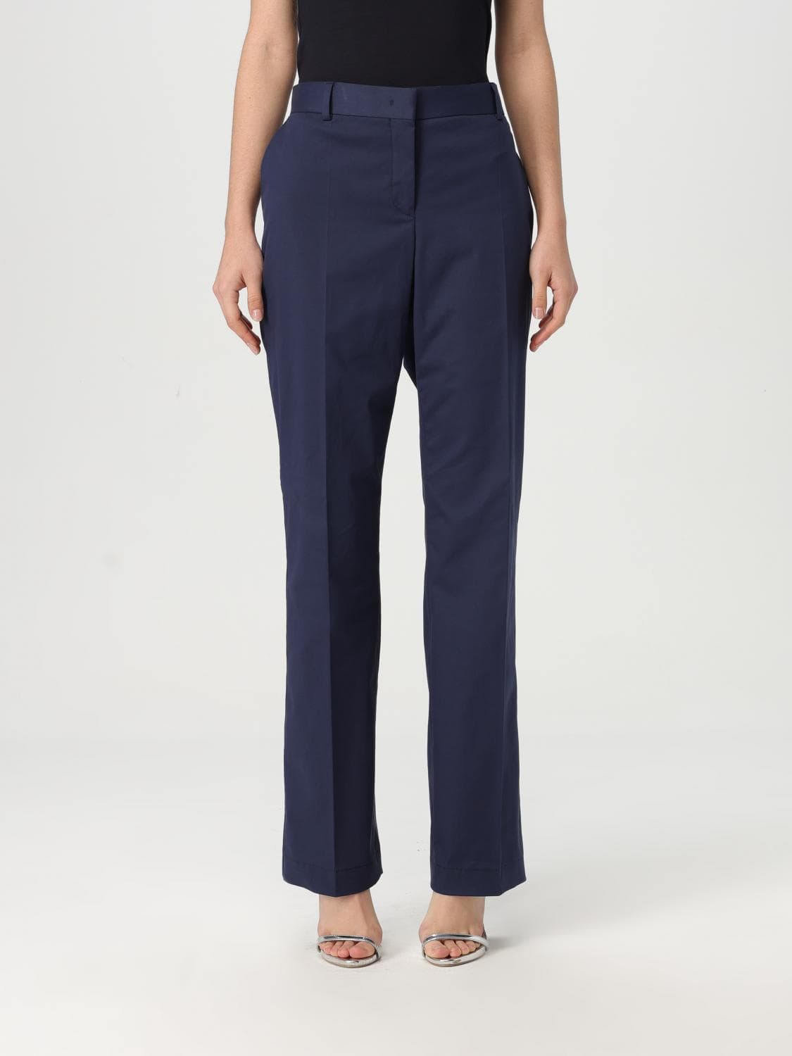 Alberta Ferretti Pants Woman color Blue