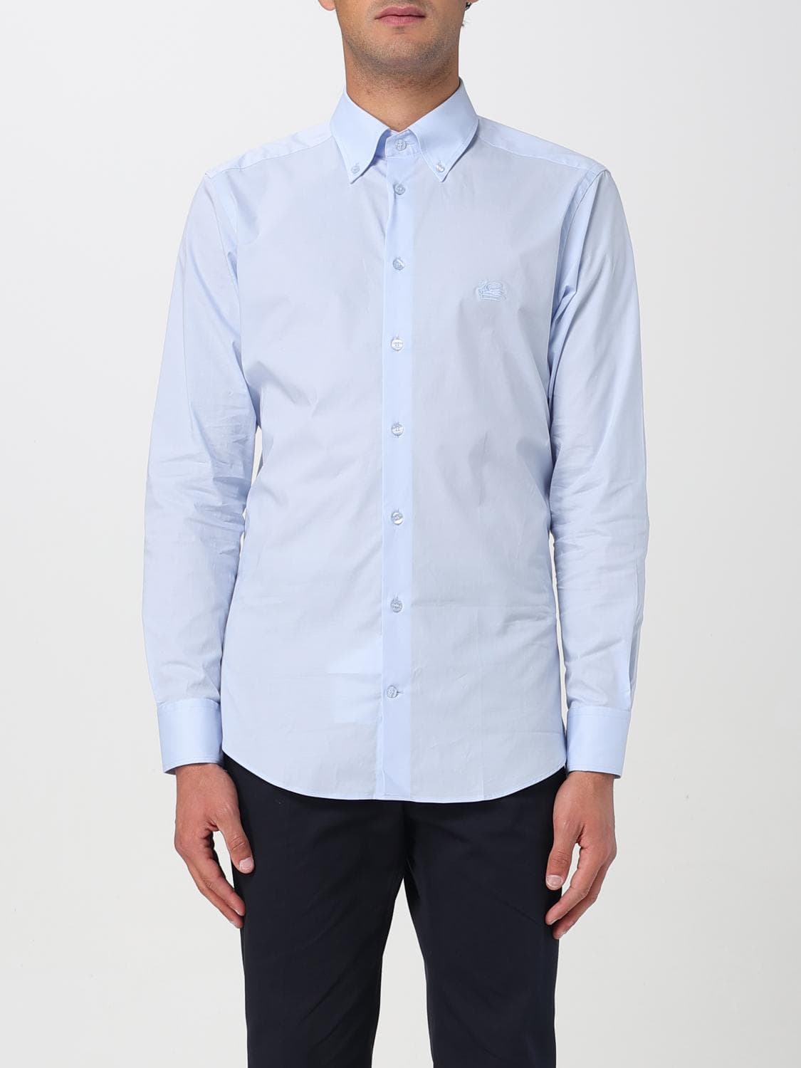 Etro Shirt Men color Sky Blue