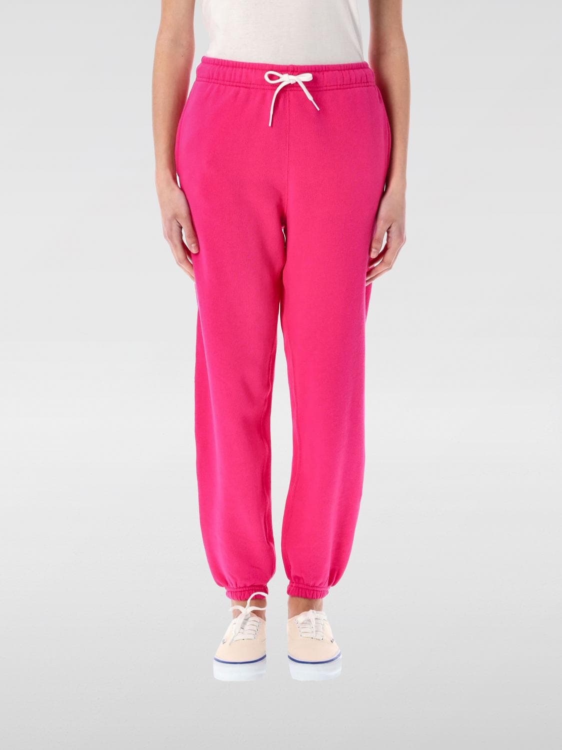 Polo Ralph Lauren Pants Woman color Fuchsia