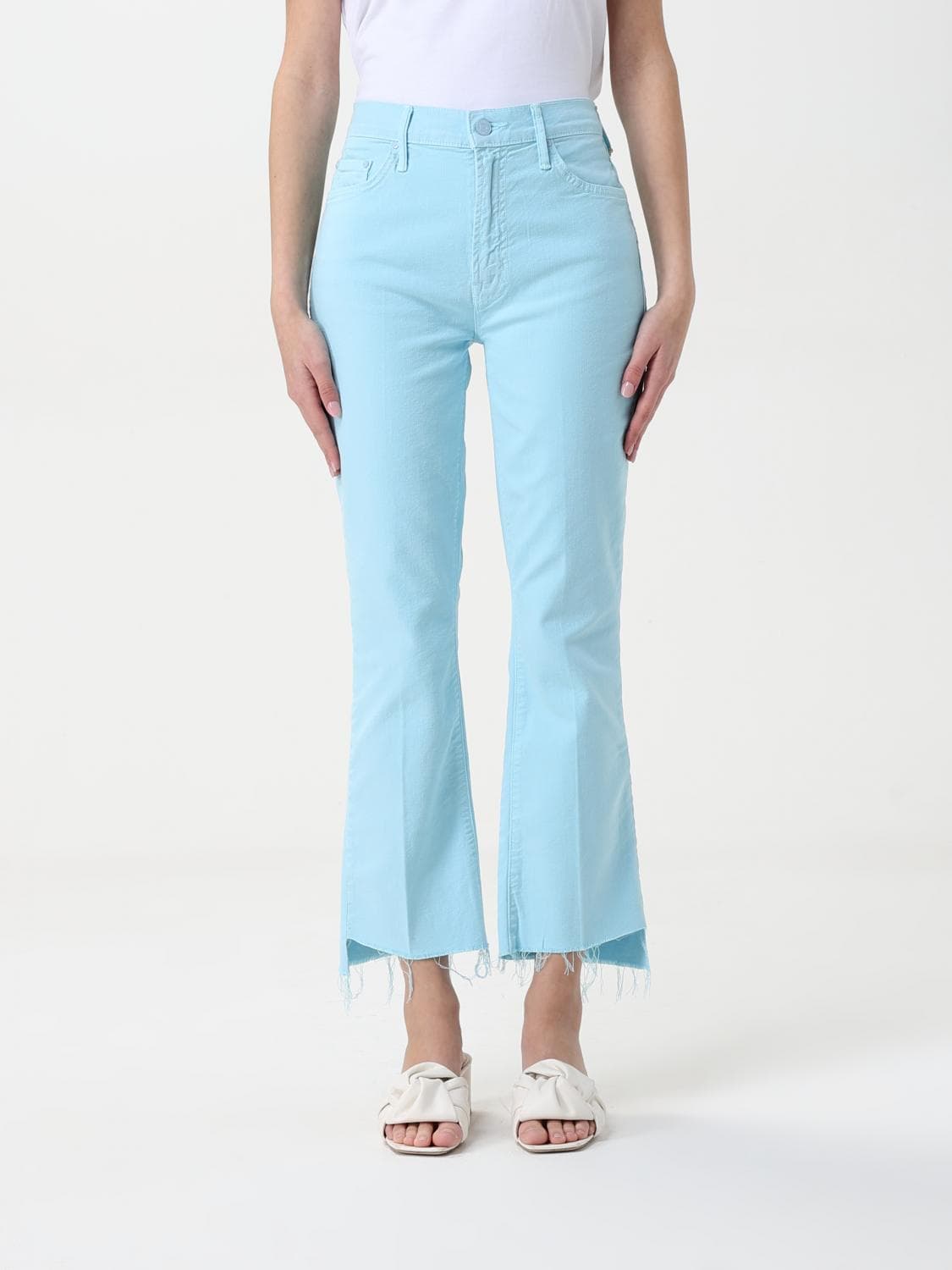 Mother Jeans Woman color Blue