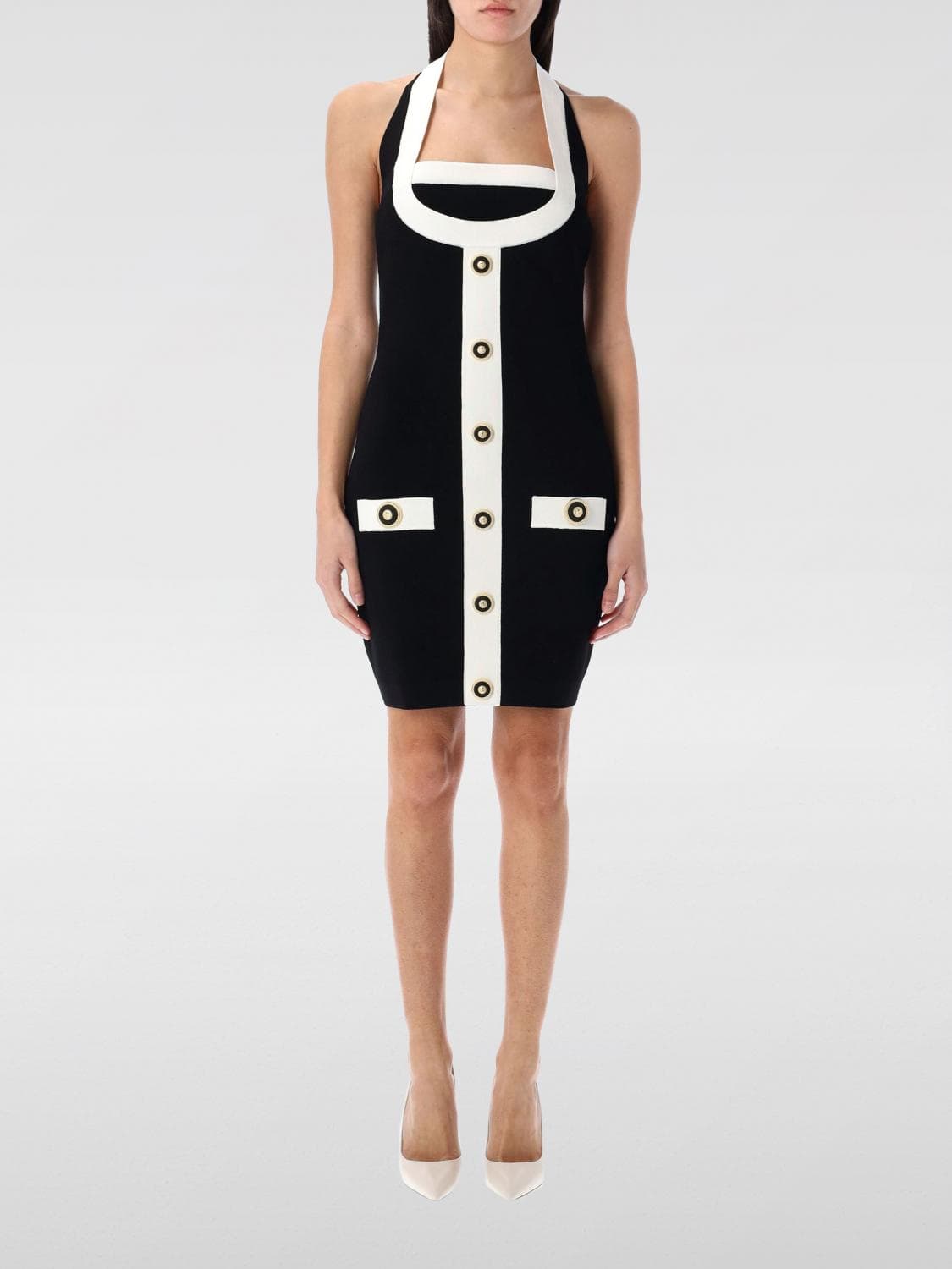 Balmain Dress Woman color Black