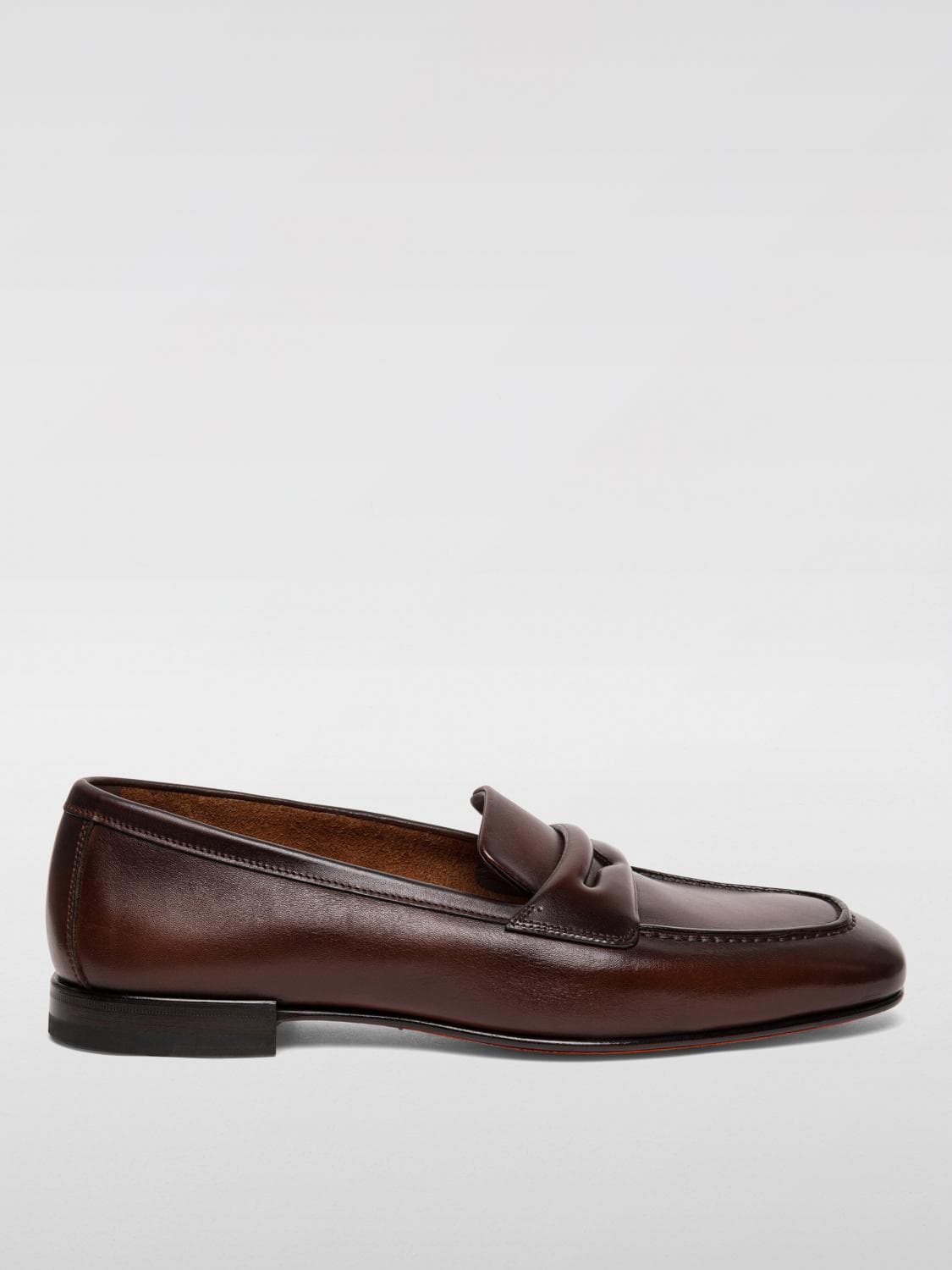 Santoni Loafers Men color Brown