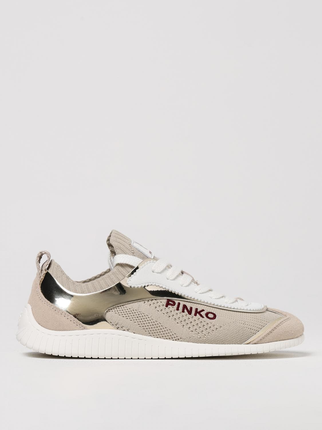 Pinko Sneakers Woman color Beige