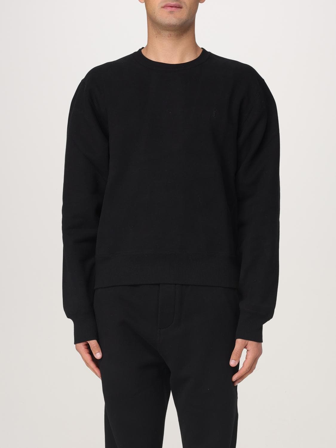 Saint Laurent Sweatshirt Men color Black