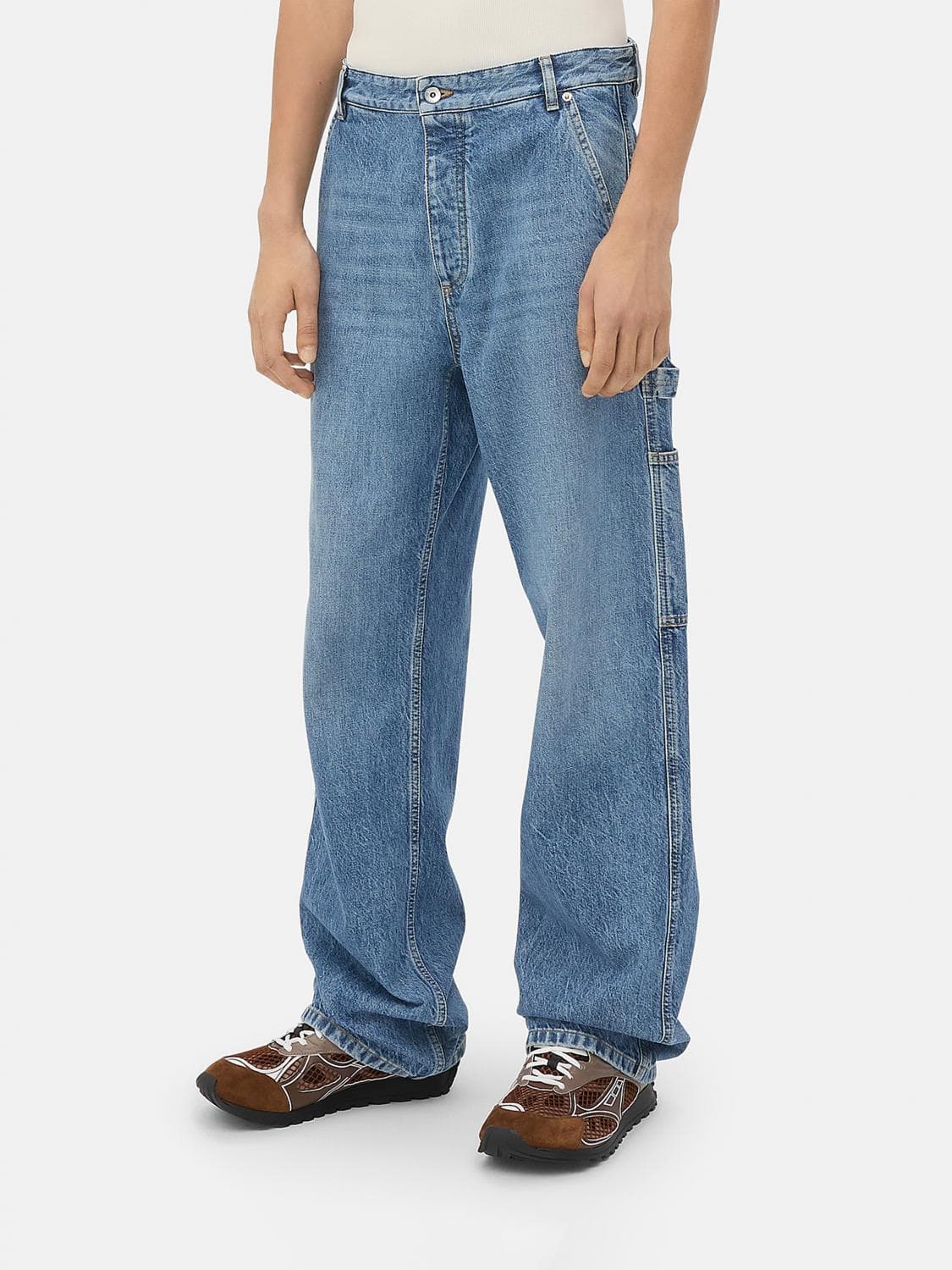 Bottega Veneta Jeans Men color Blue