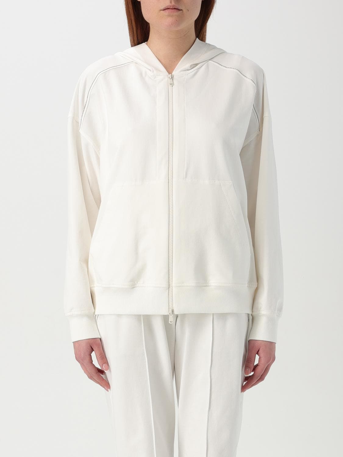 Brunello Cucinelli Sweatshirt Woman color Natural