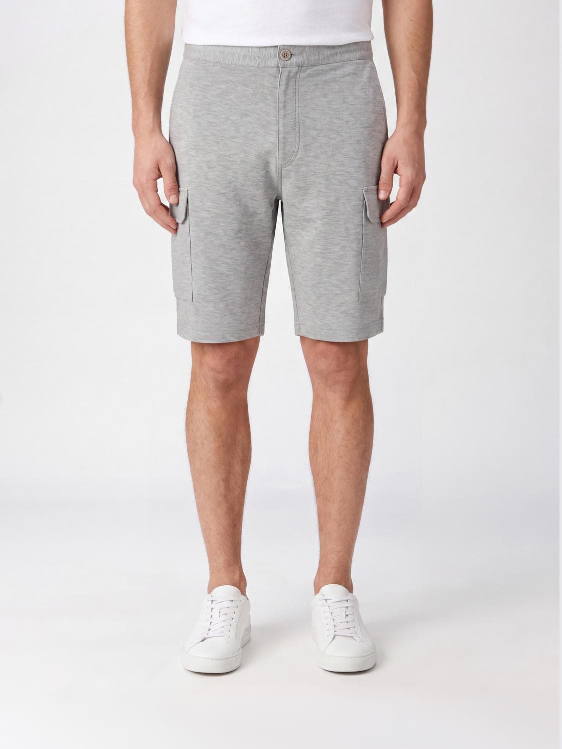 Brunello Cucinelli Shorts Men color Dust