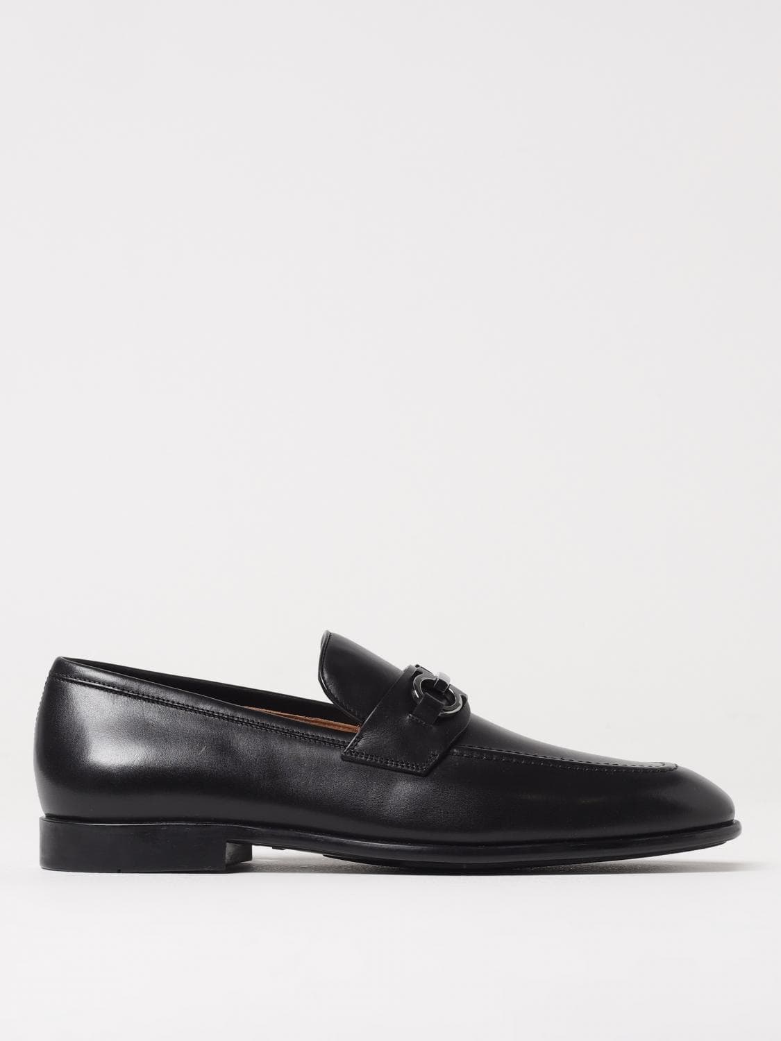 Ferragamo Loafers Men color Black