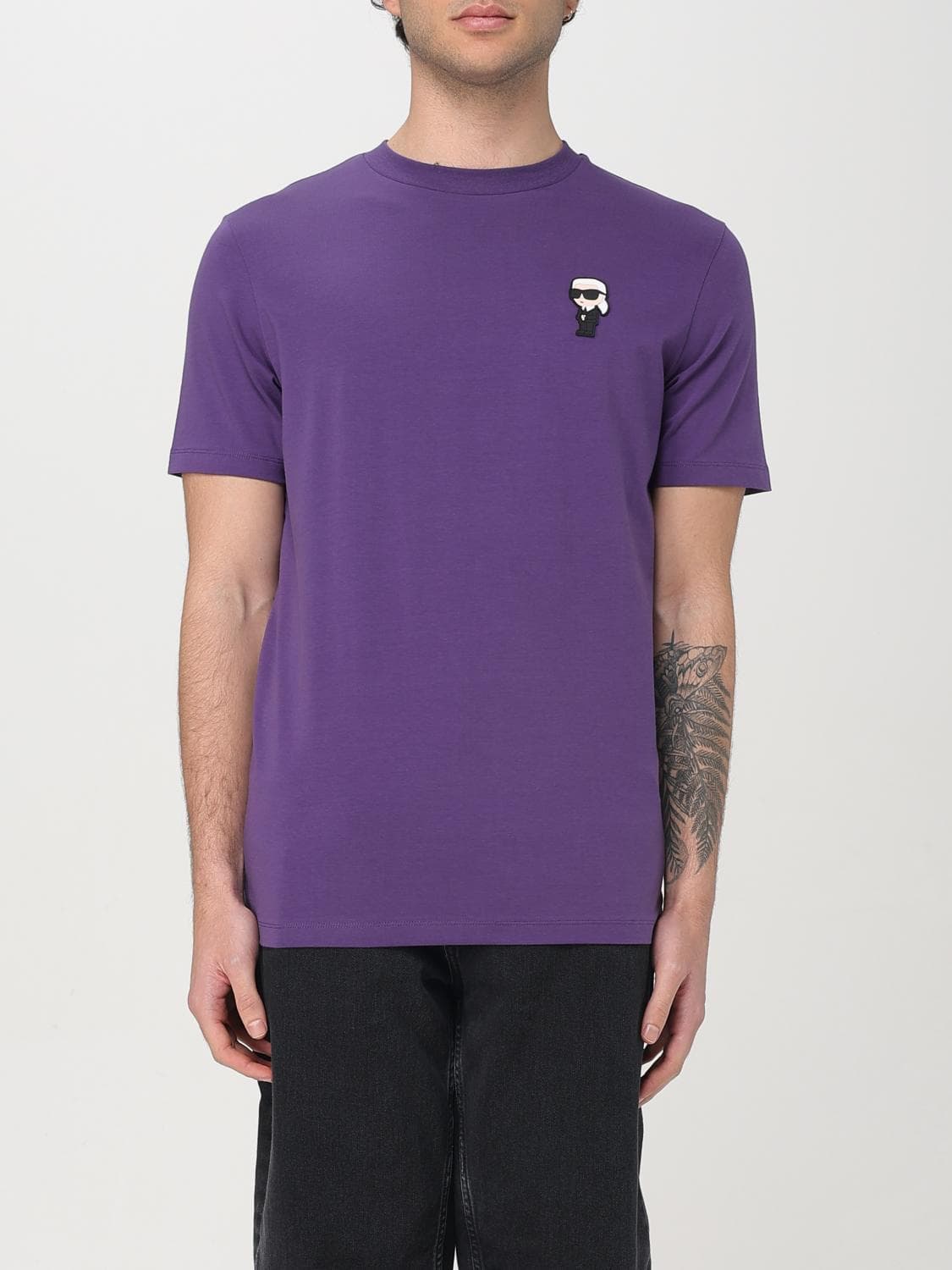 Karl Lagerfeld T-Shirt Men color Violet