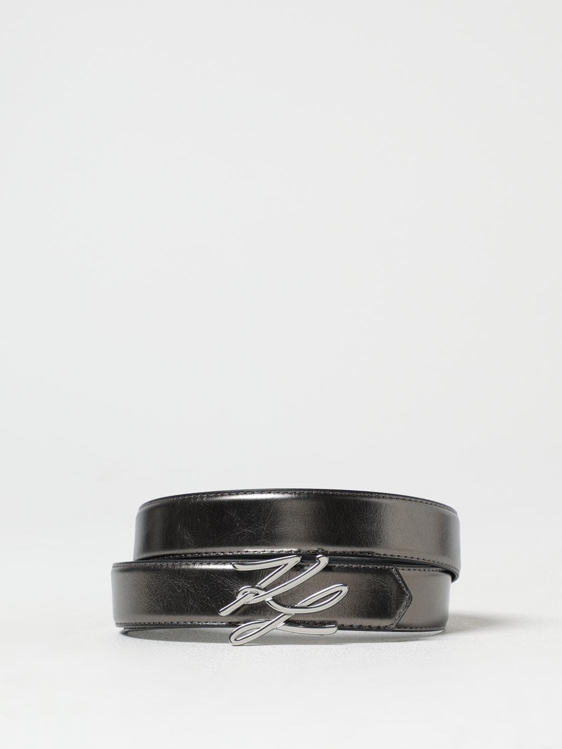 Karl Lagerfeld Belt Woman color Black