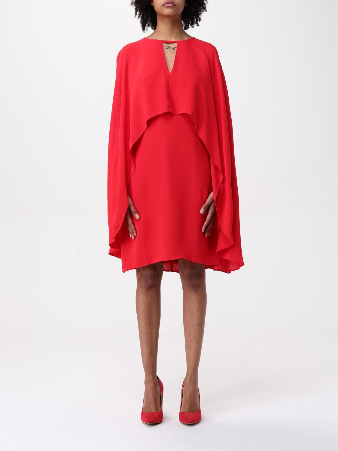 Karl Lagerfeld Dress Woman color Red