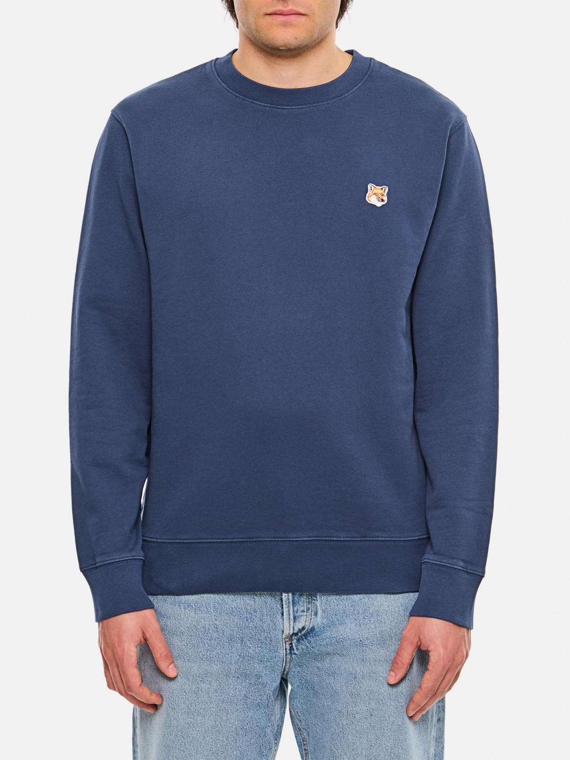 Maison Kitsuné Sweatshirt Men color Blue