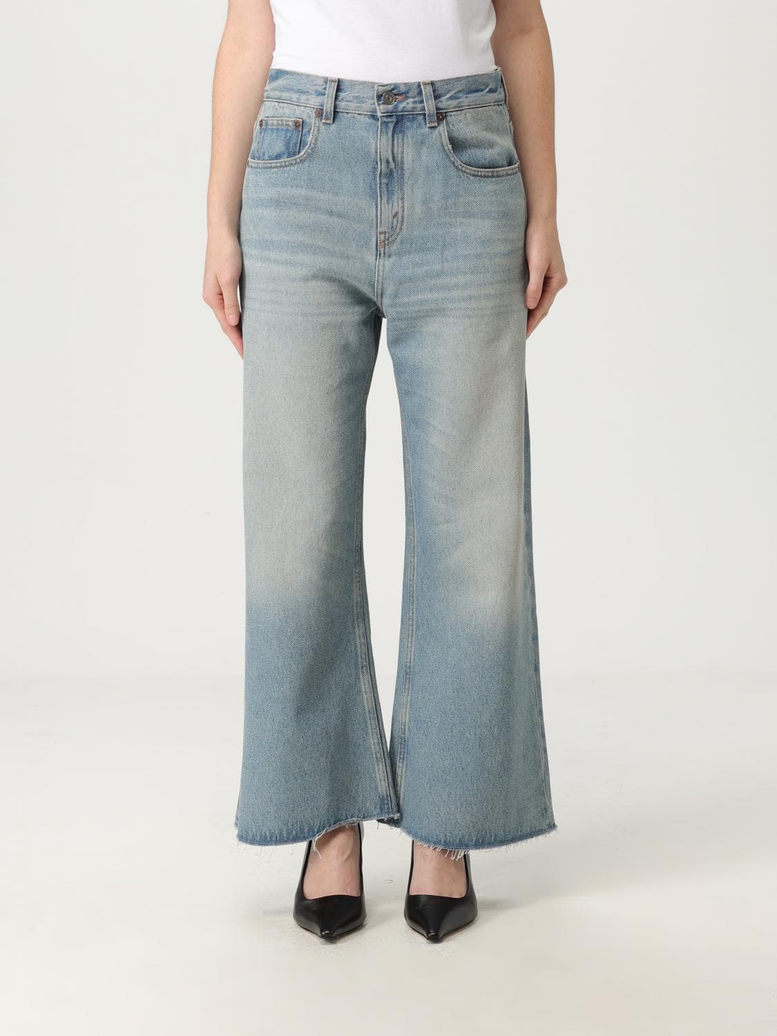 Victoria Victoria Beckham Jeans Woman color Denim