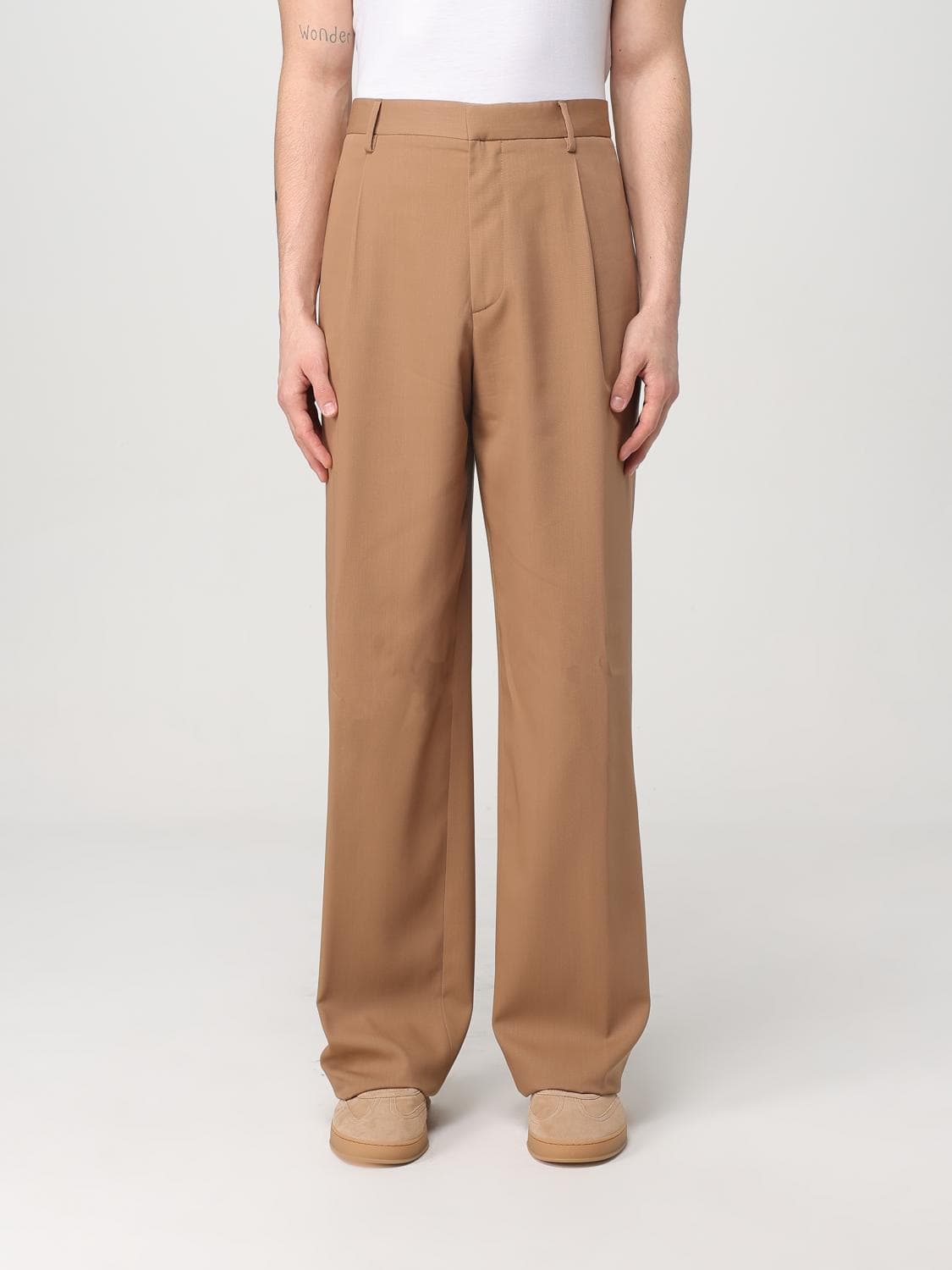 Lardini Pants Men color Brown · 50
