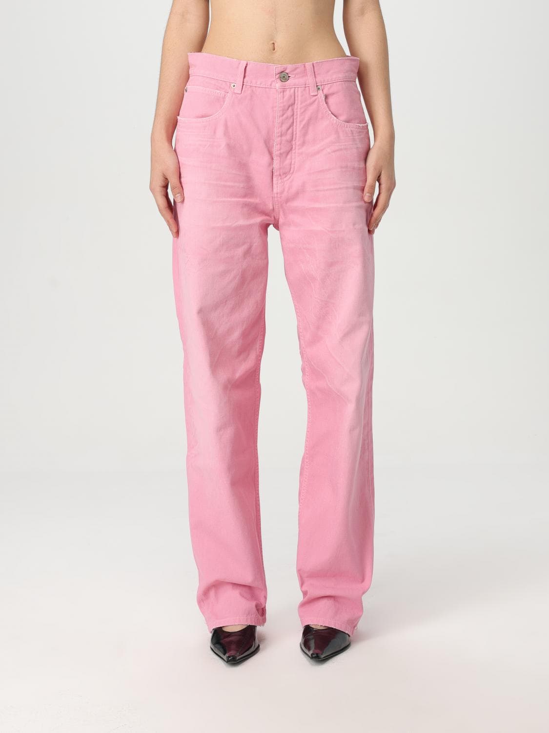 Balenciaga Jeans Woman color Pink