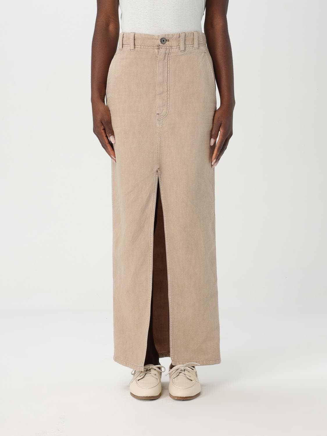 Brunello Cucinelli Skirt Woman color Beige