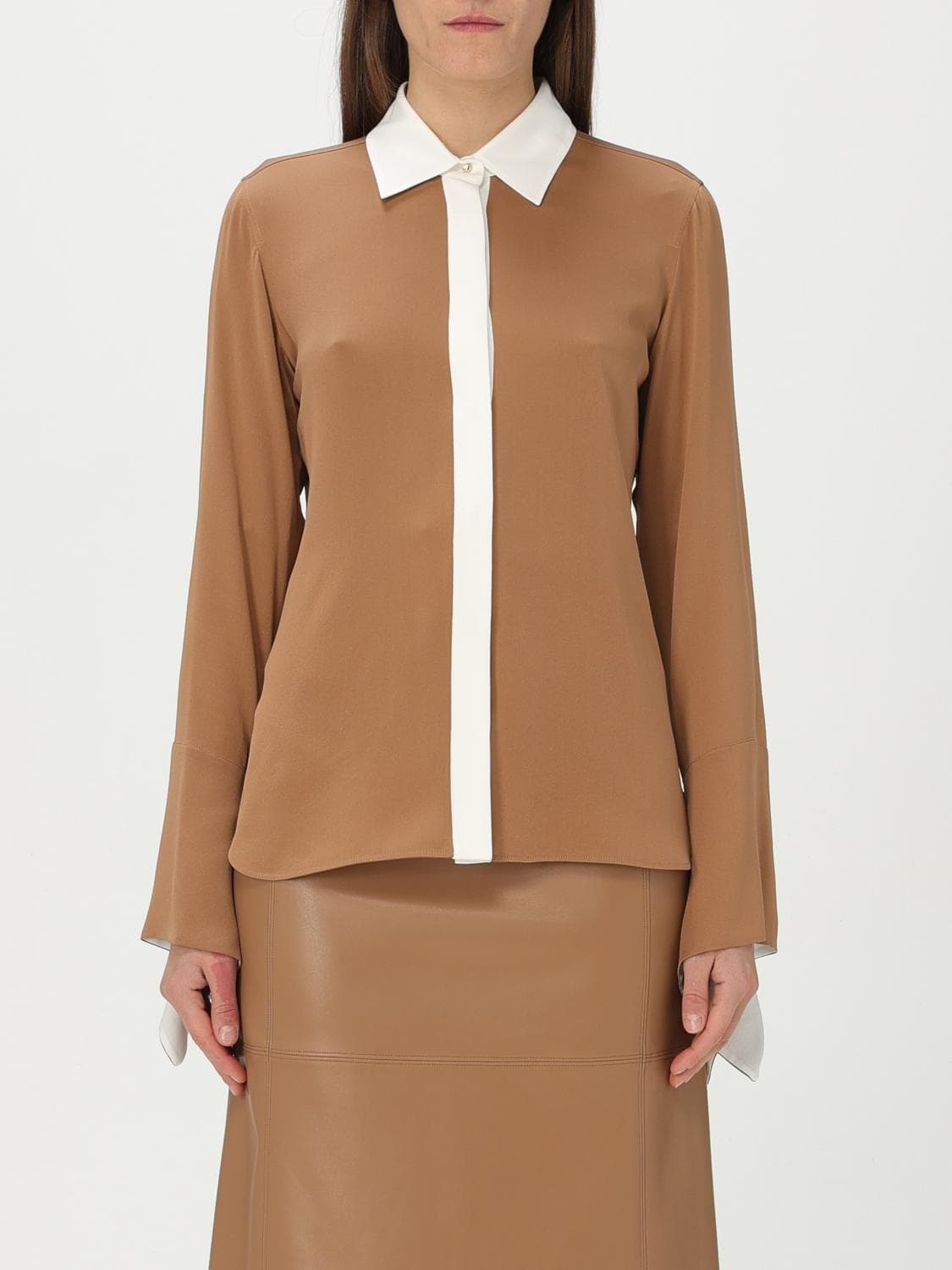 Max Mara Shirt Woman color Beige