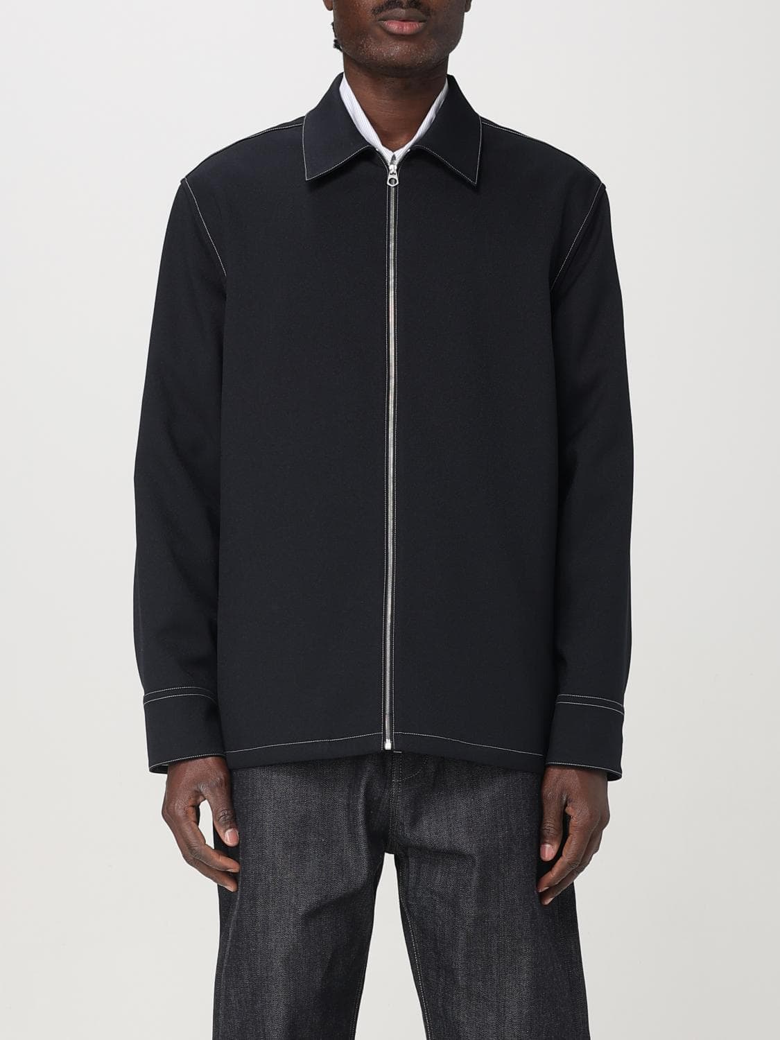Jil Sander Jacket Men color Blue