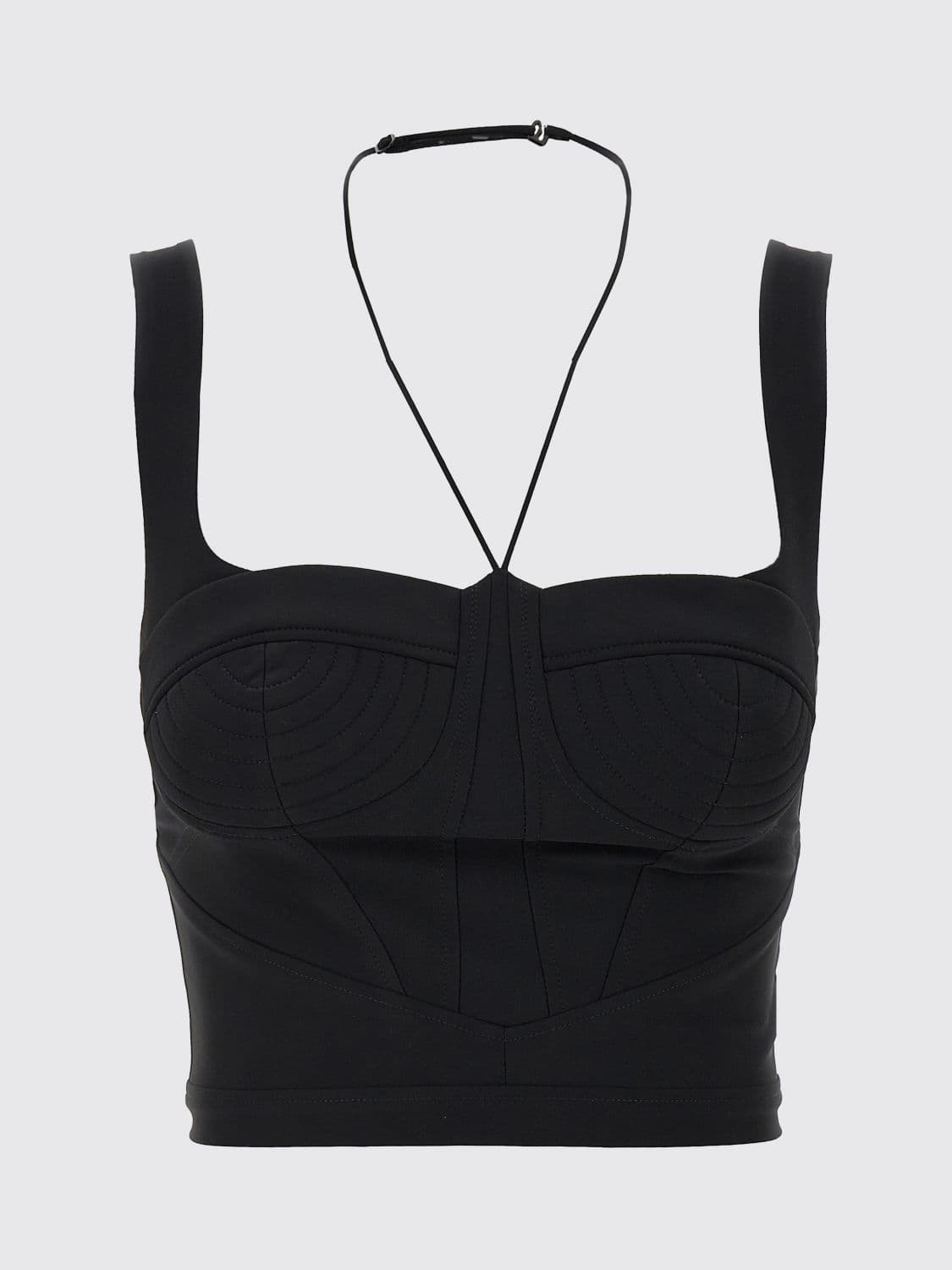 Nensi Dojaka Top Woman color Black