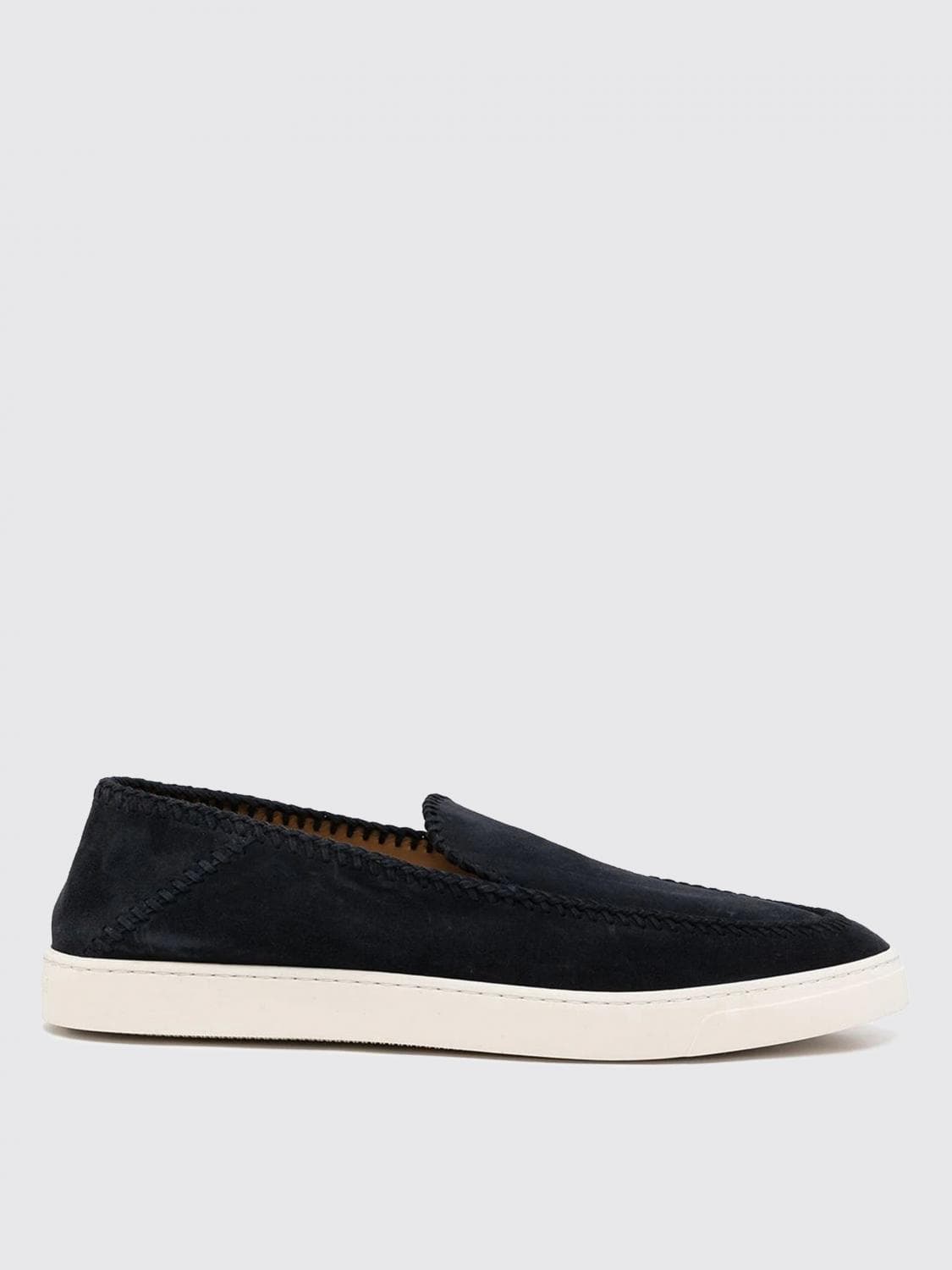 Giorgio Armani Loafers Men color Blue