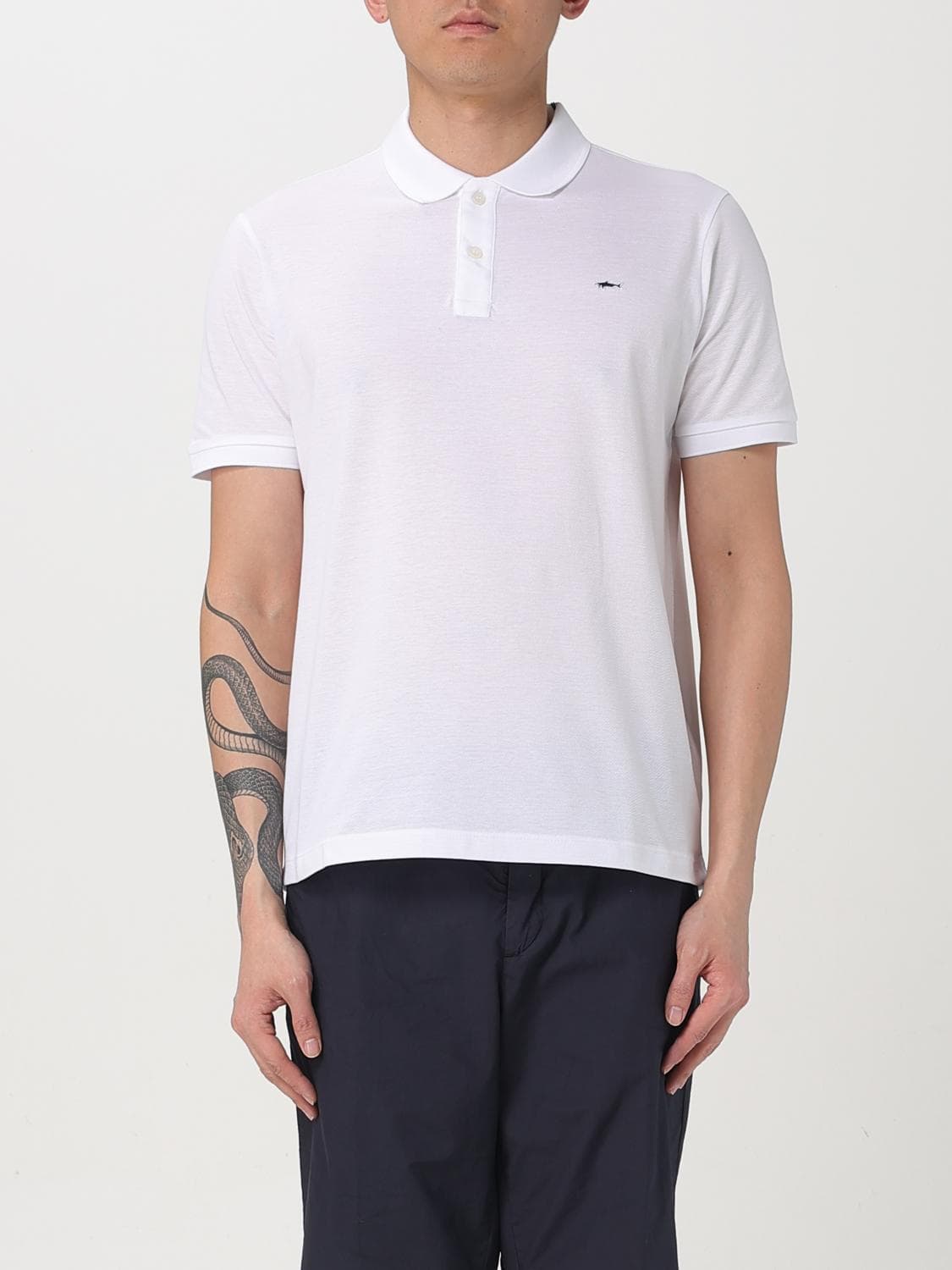 Paul & Shark Polo Shirt Men color White