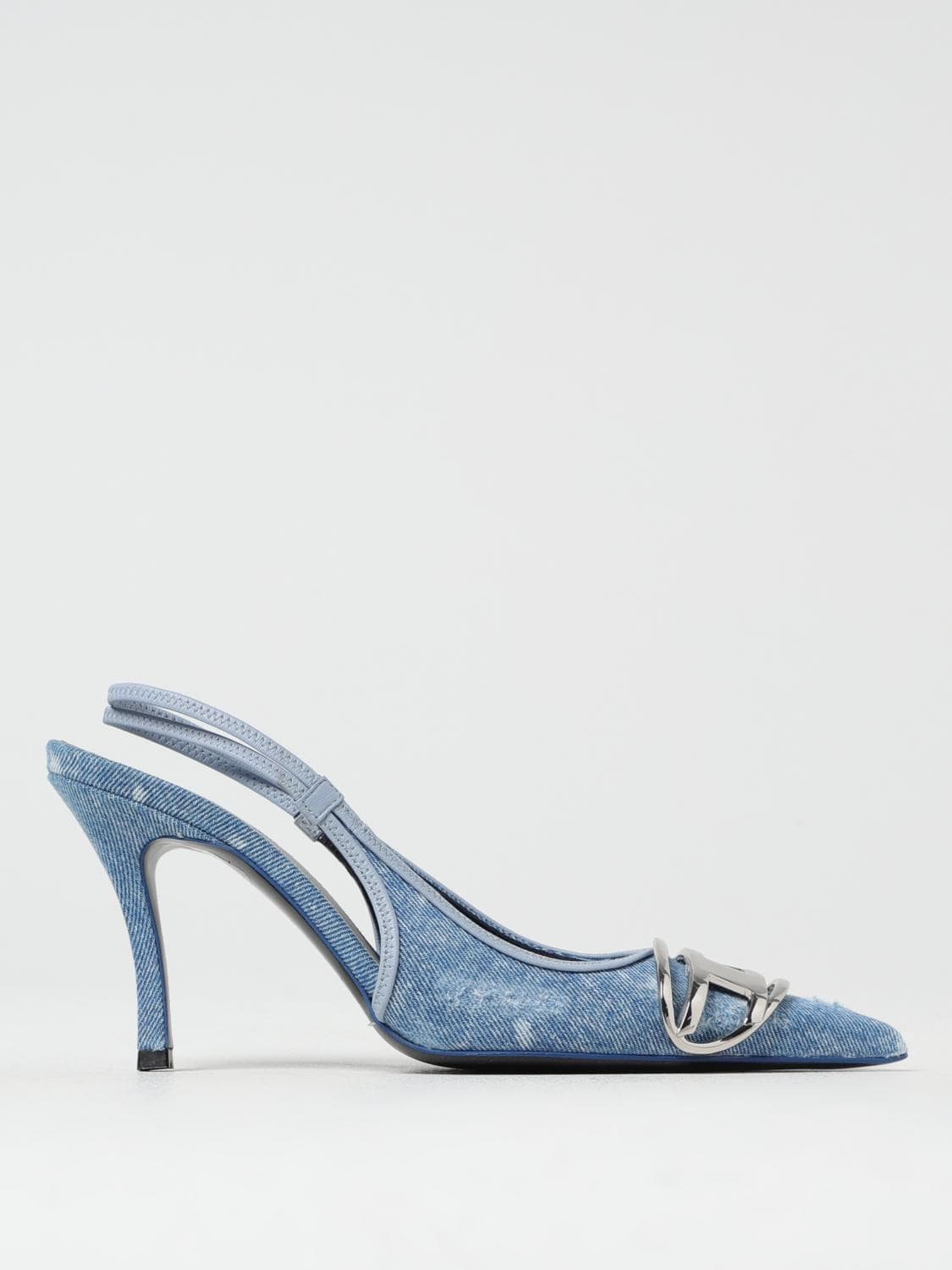 Diesel Pump Woman color Denim · 39