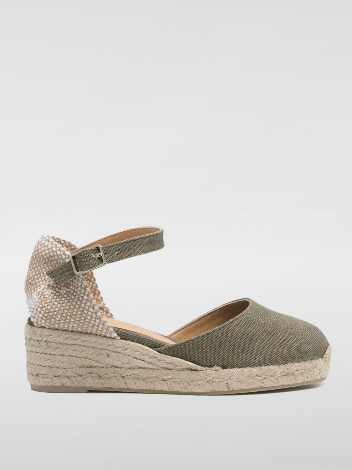 Castañer Espadrille Woman color Olive