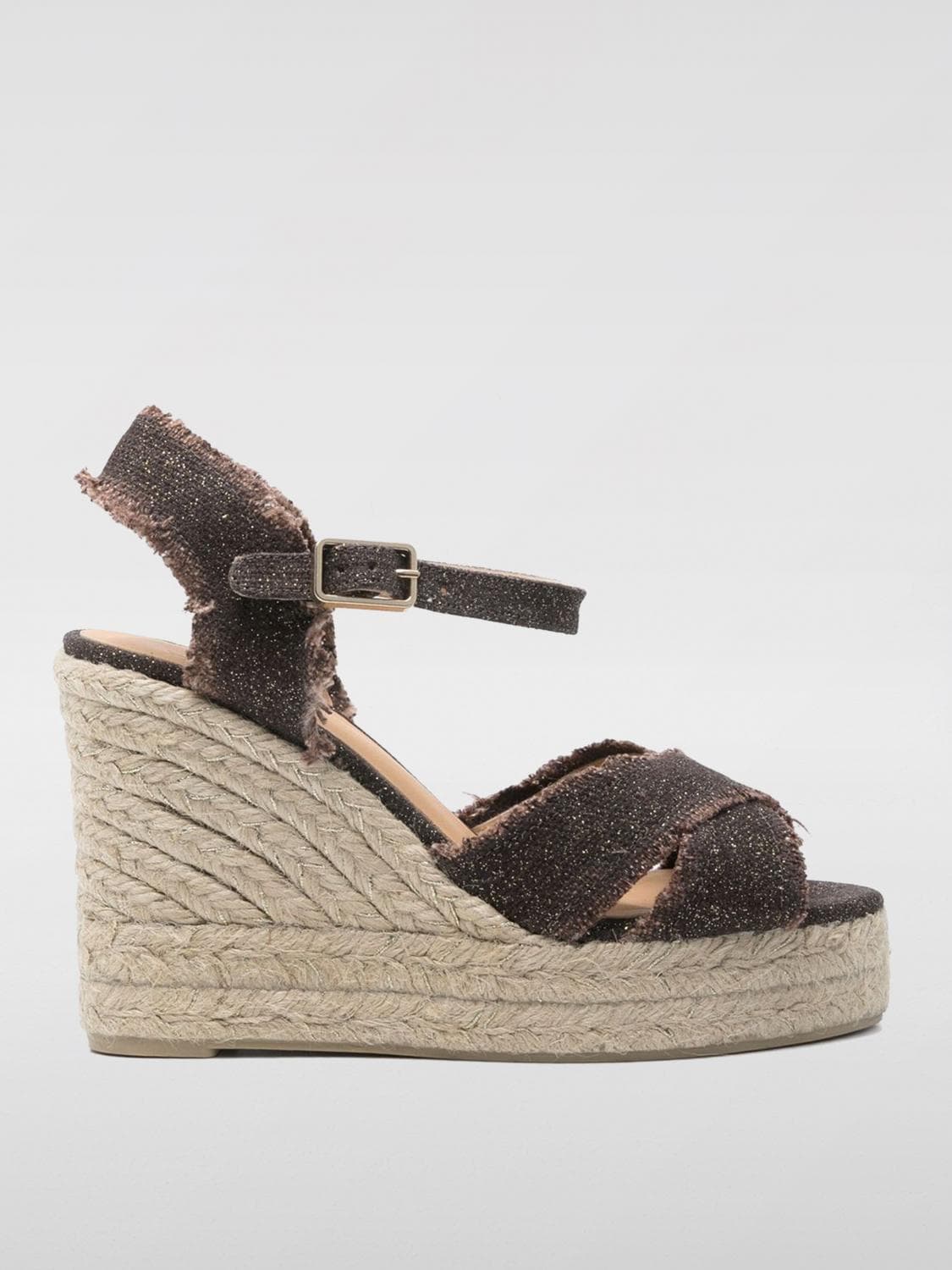 Castañer Heeled Sandal Woman color Brown