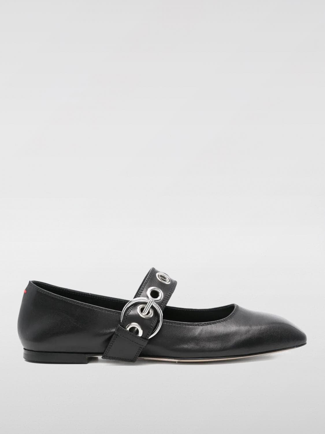 Aeyde Ballet Flat Woman color Black