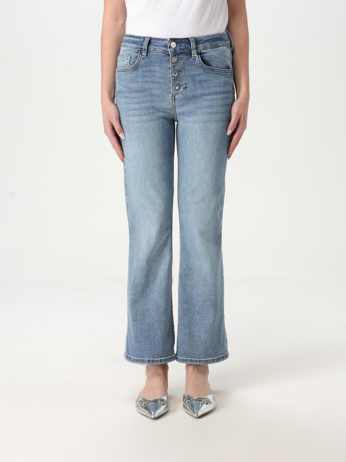 Liu Jo Jeans Woman color Cream · 27