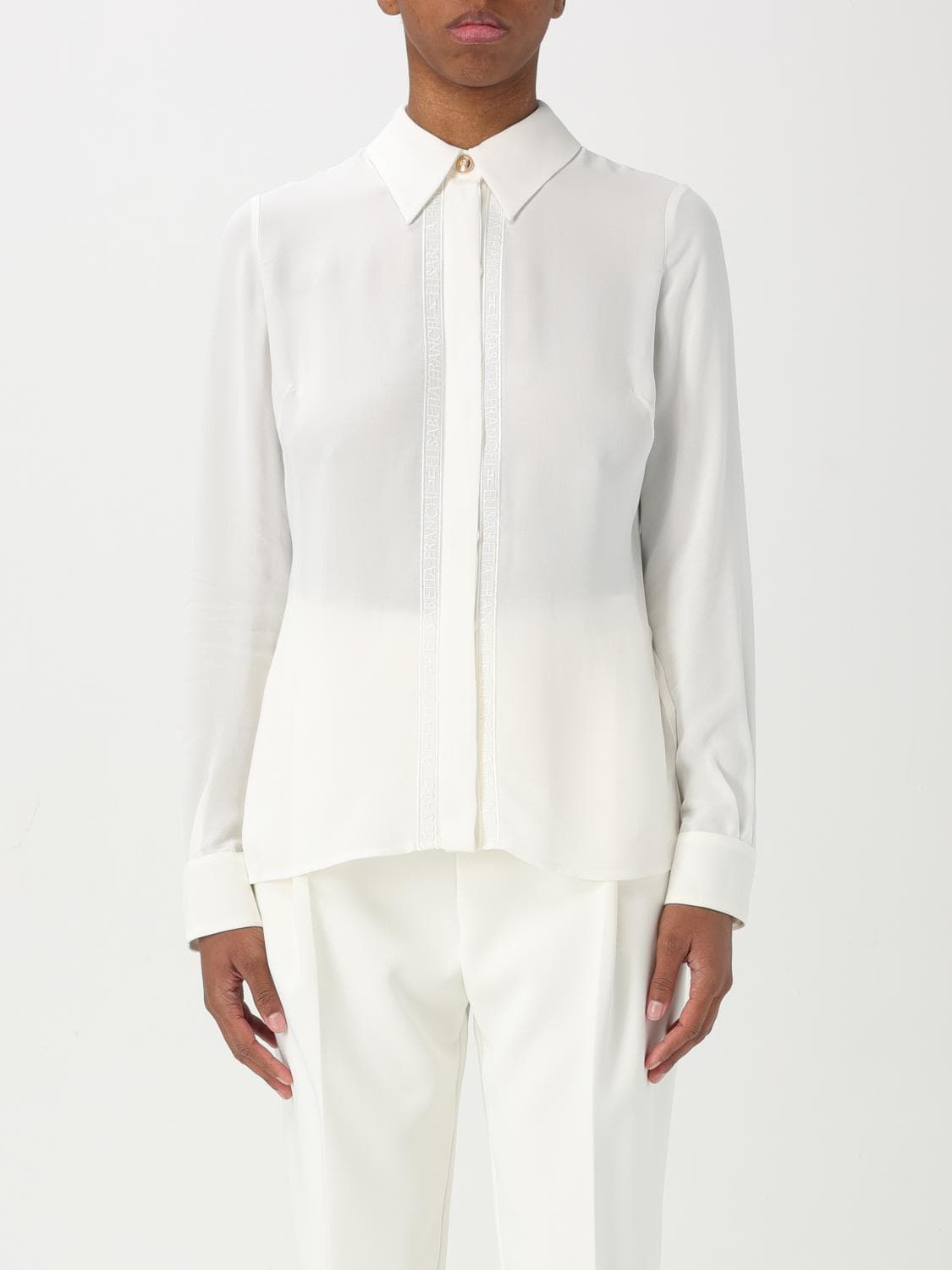 Elisabetta Franchi Shirt Woman color Ivory
