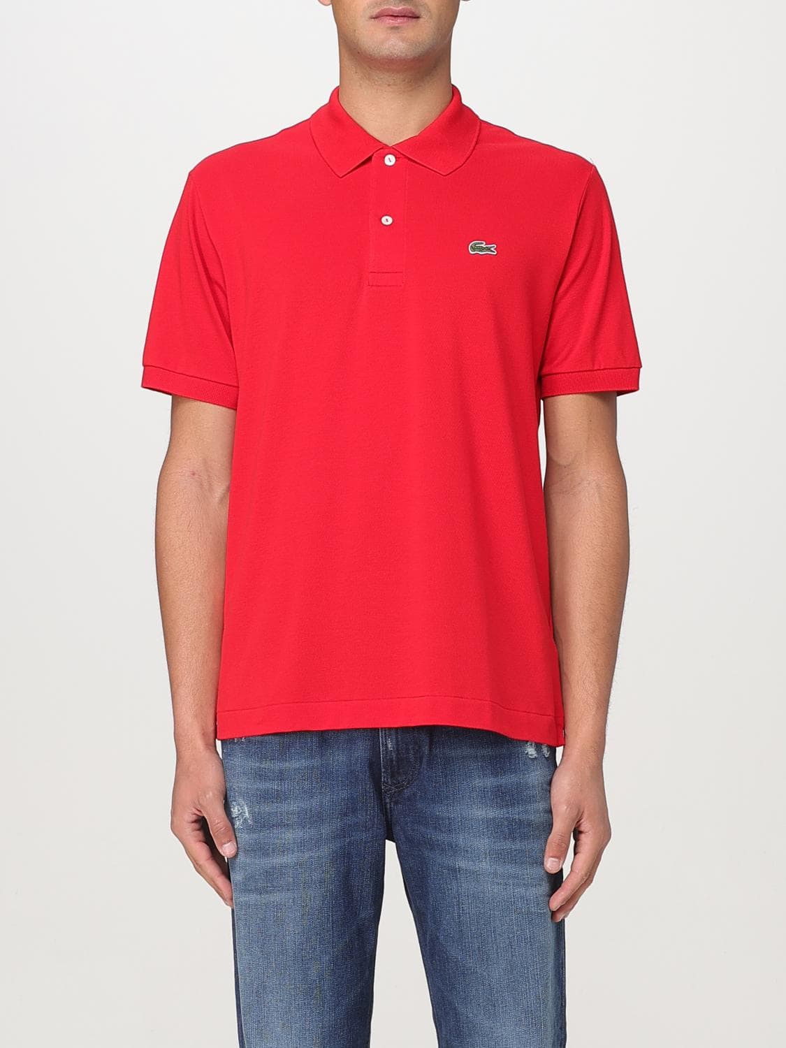 Lacoste Polo Shirt Men color Red · 7
