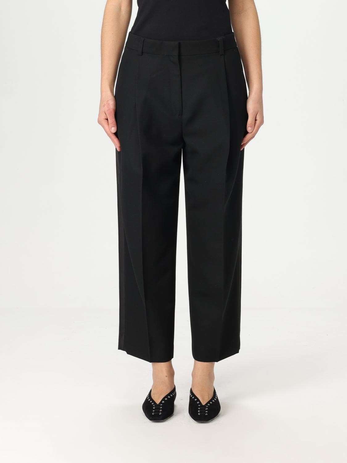 Toteme Pants Woman color Black