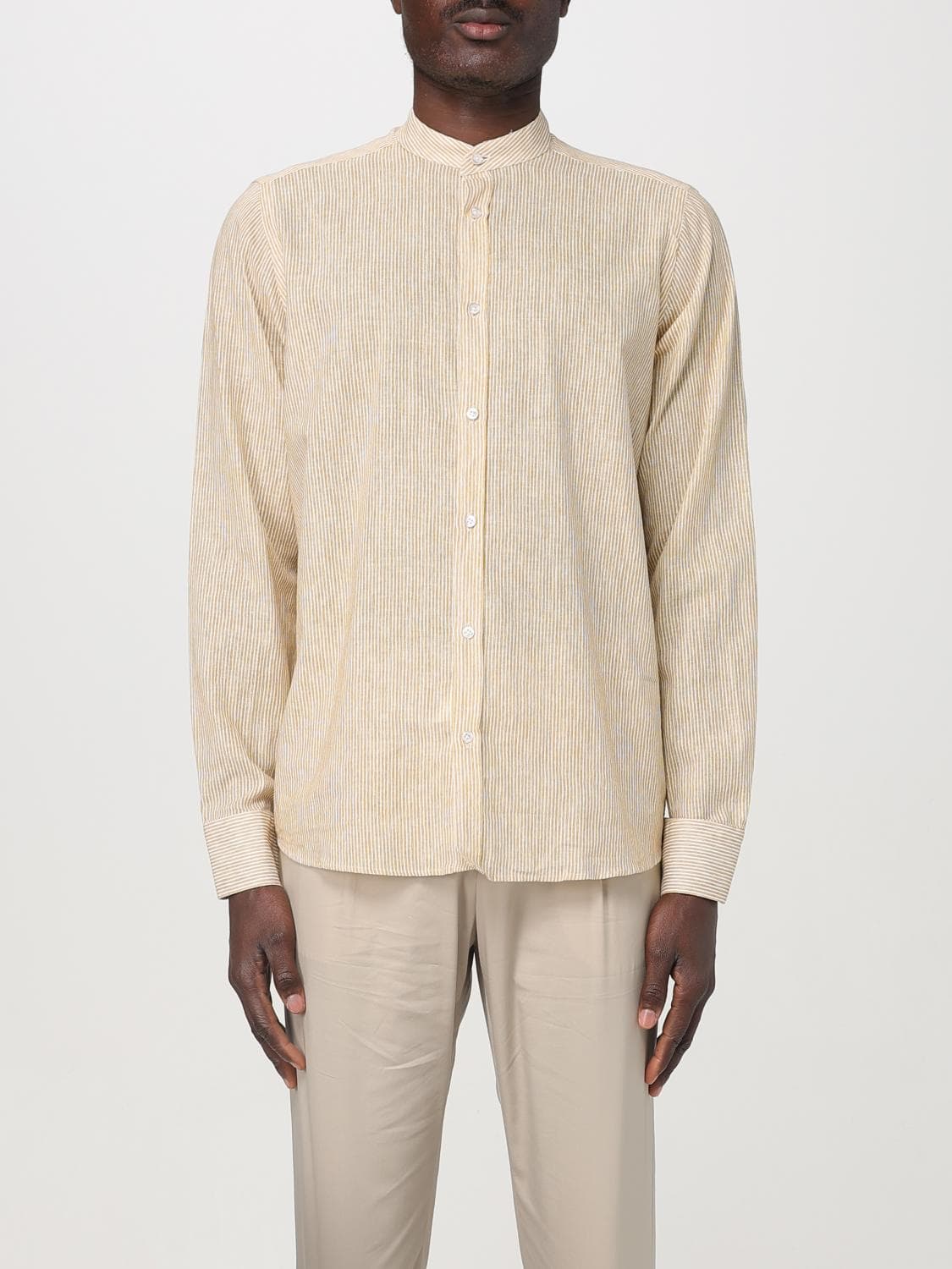 Manuel Ritz Shirt Men color Yellow