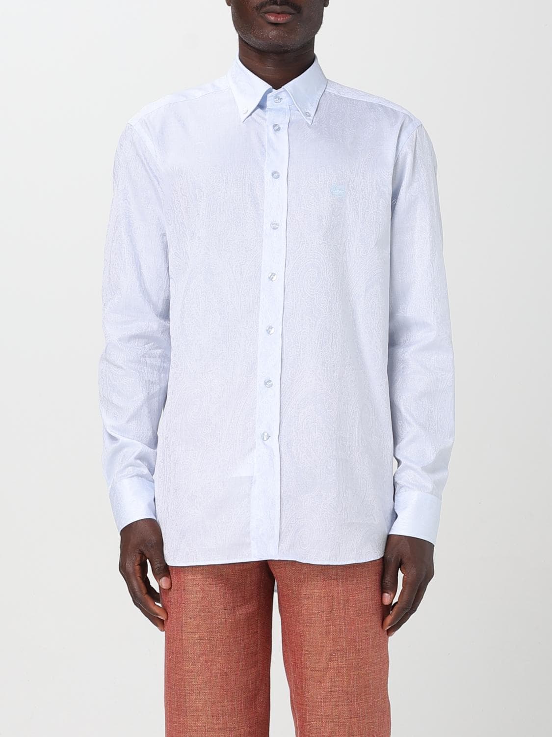 Etro Shirt Men color Sky · 44
