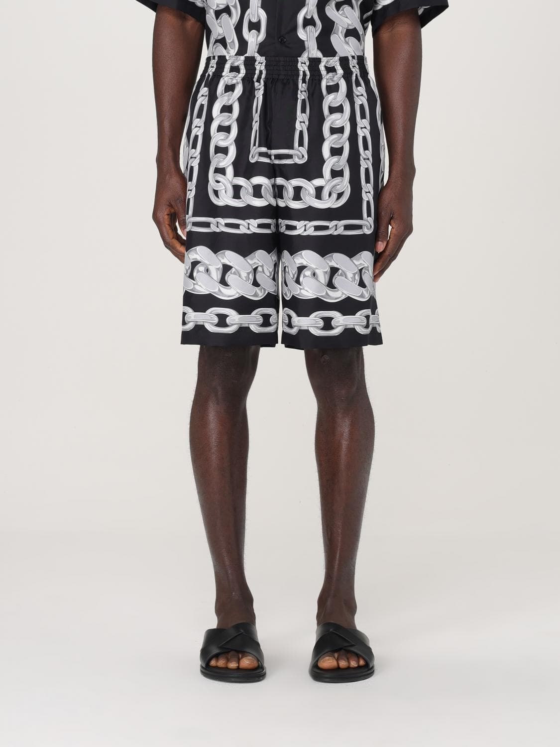 Versace Shorts Men color Black