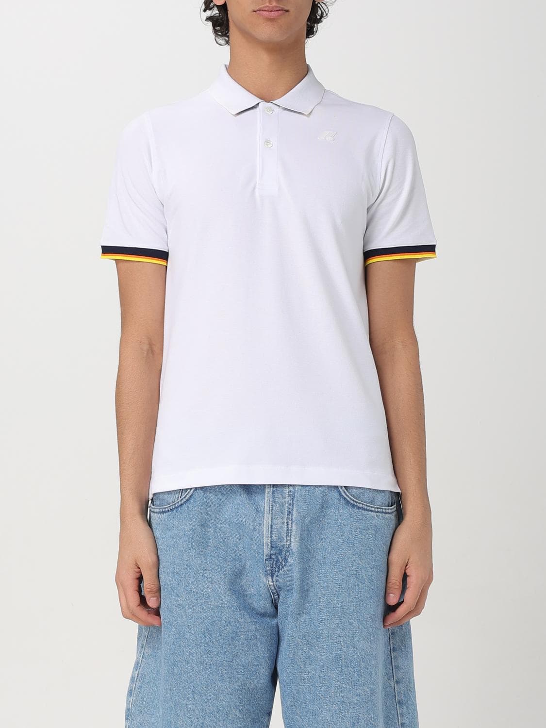 K-Way Polo Shirt Men color White