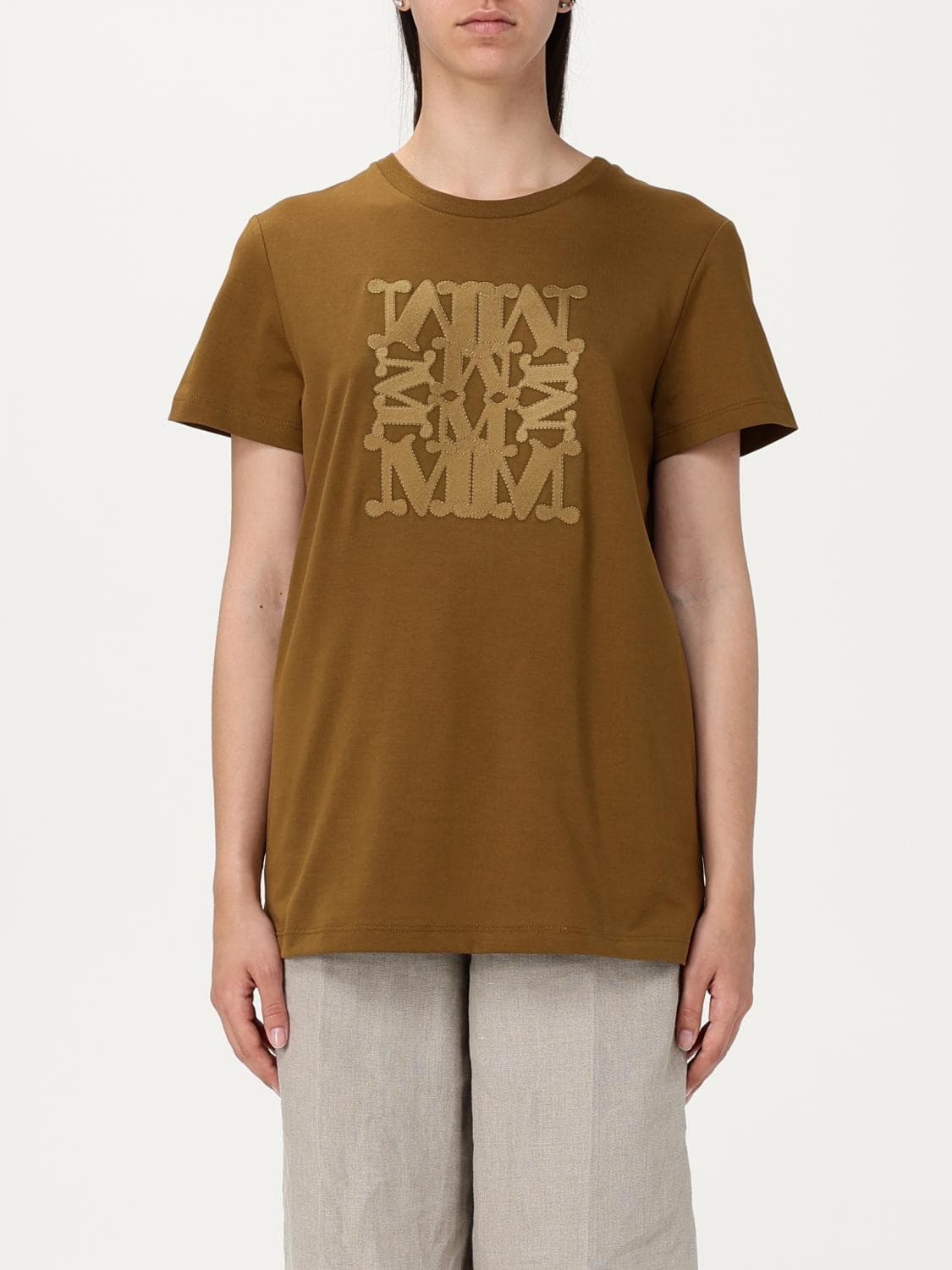 Max Mara T-Shirt Woman color Green