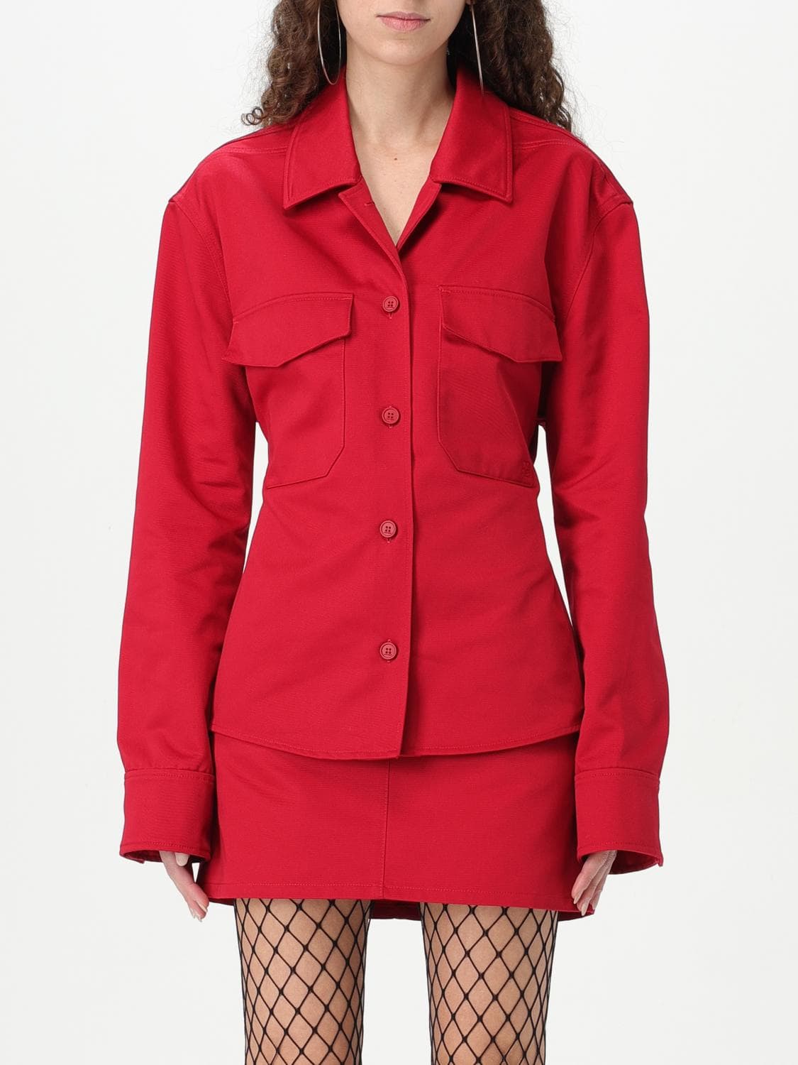 Courrèges Shirt Woman color Red
