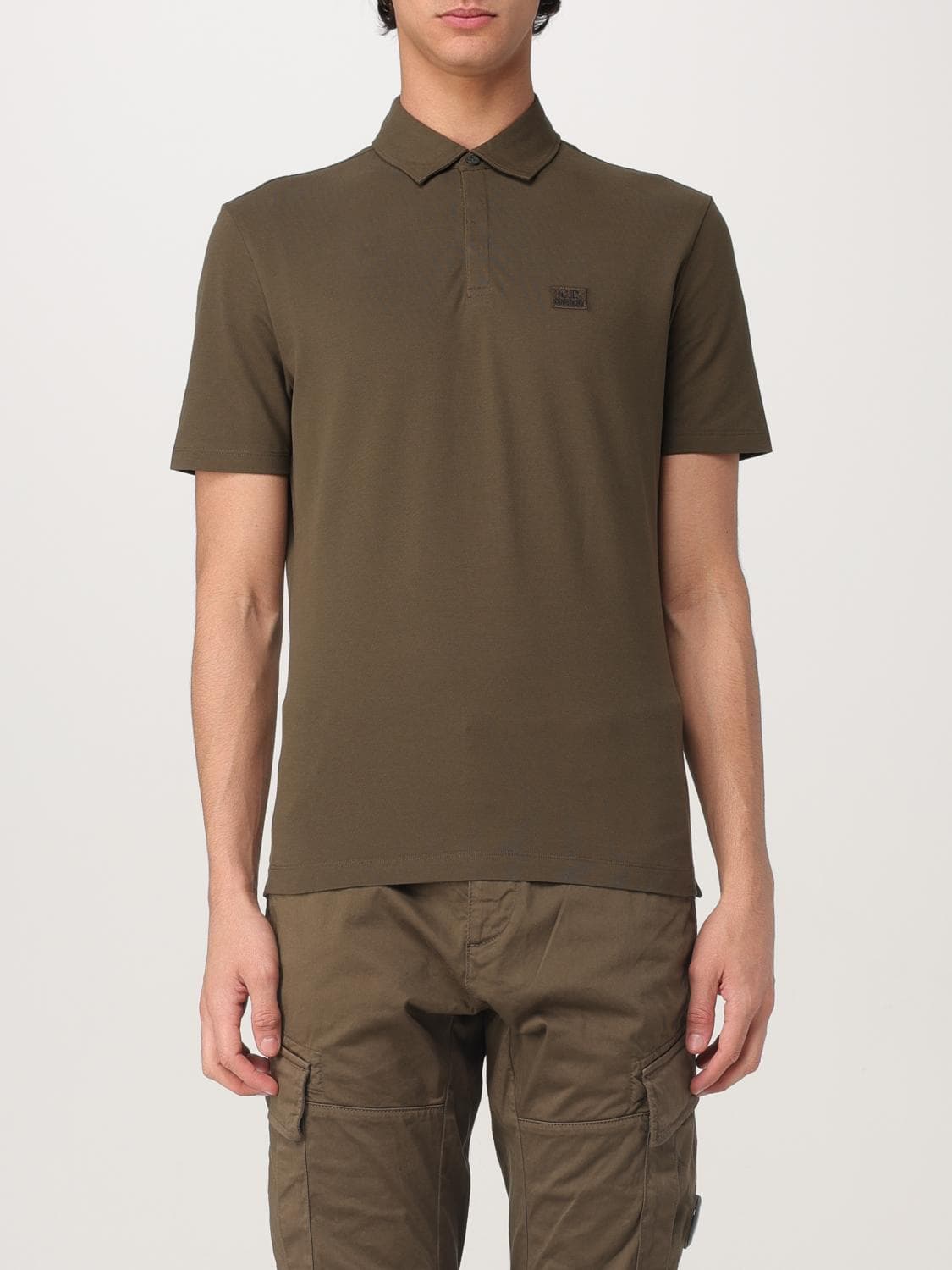 C.p. Company C. P. COMPANY Polo Shirt Men color Green