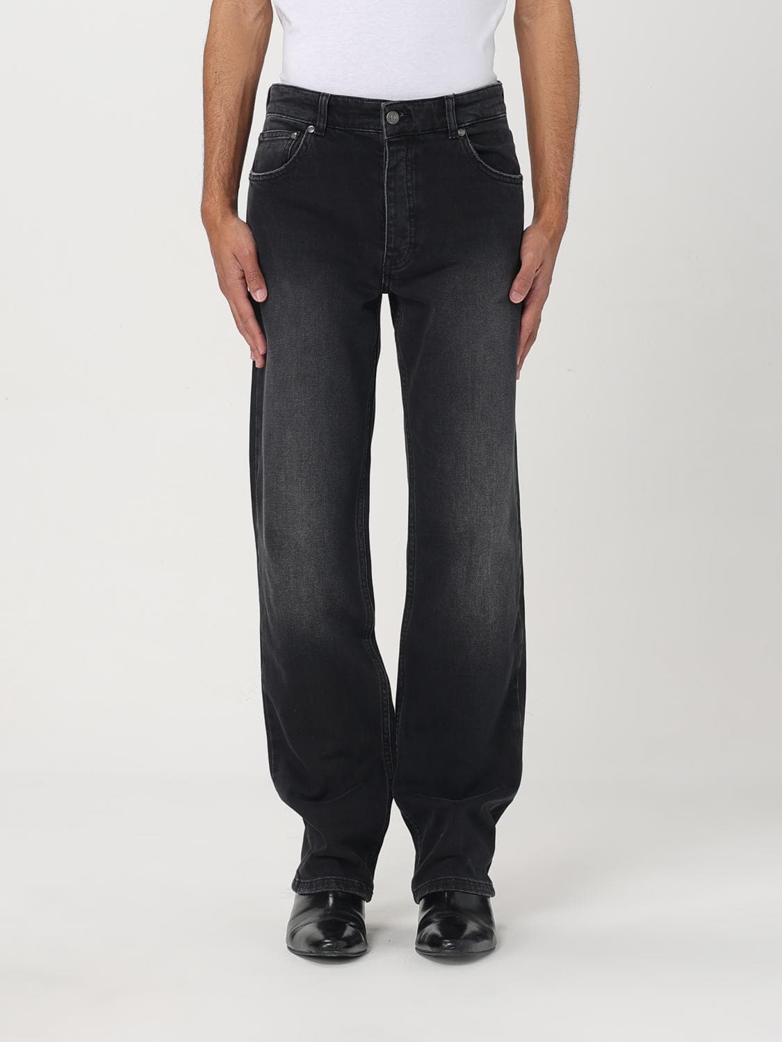 Just Cavalli Jeans Men color Black