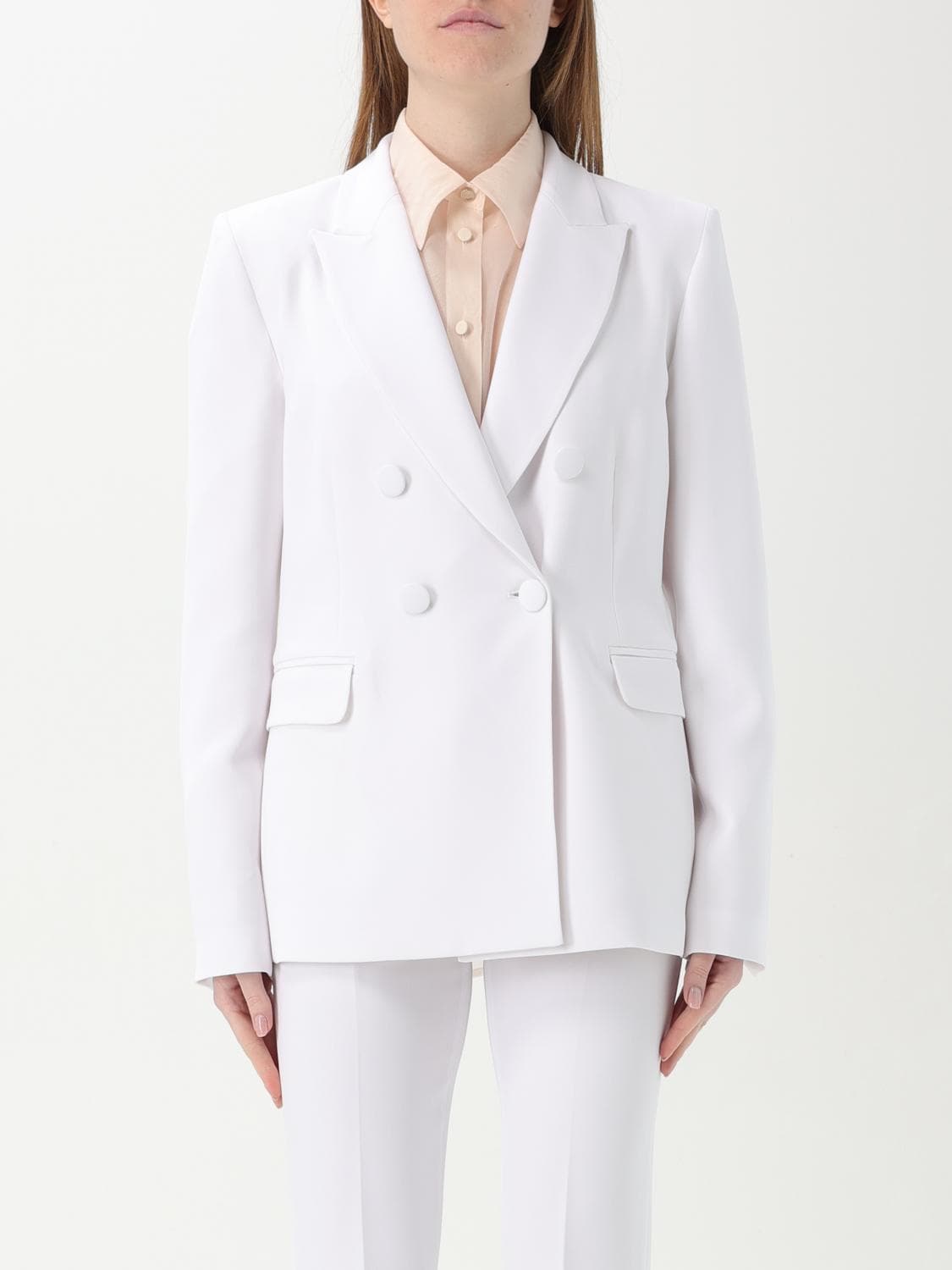 Liu Jo Jacket Woman color White